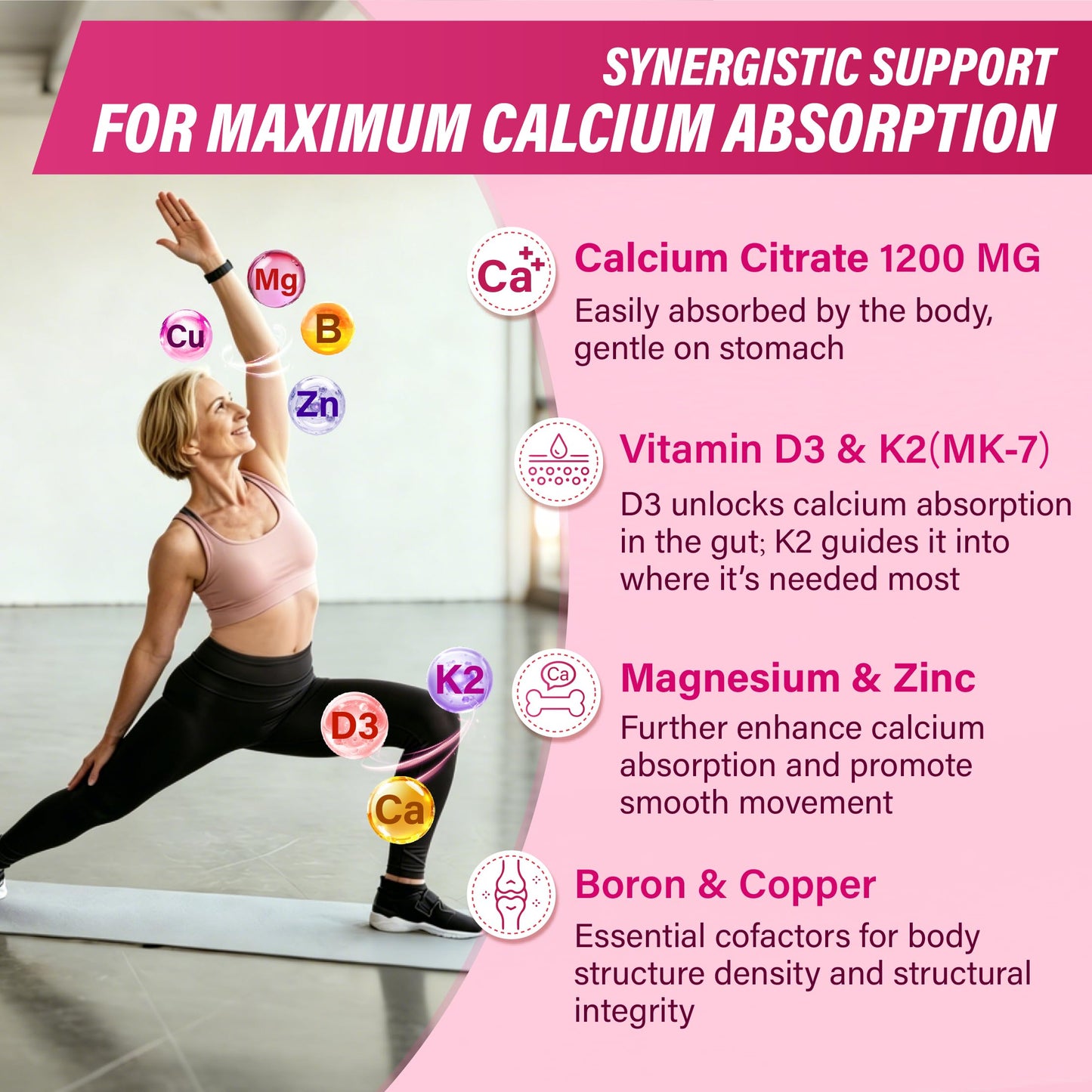 Fissuraty Calcium Citrate Gummies 1200mg 60 Count