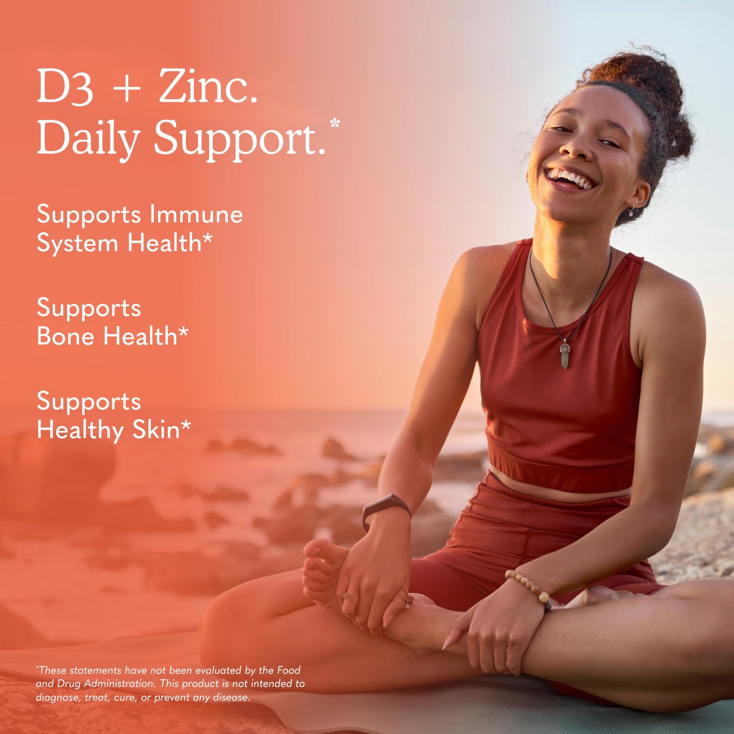Garden of Life Dr. Formulated Vitamin D3 & Zinc Quercetin Once Daily Supplement Tablets 30