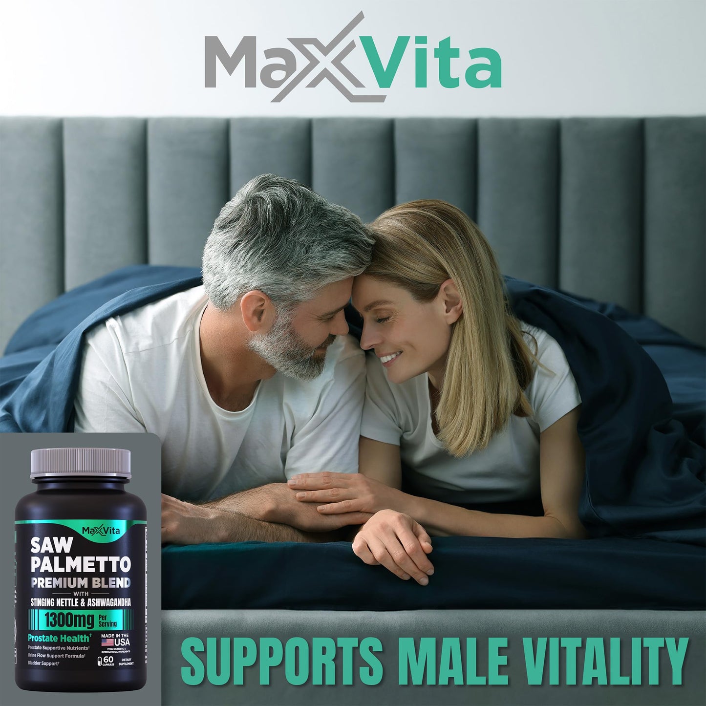 MaxVita Prostate Premium Saw Palmetto, 60 Capsules