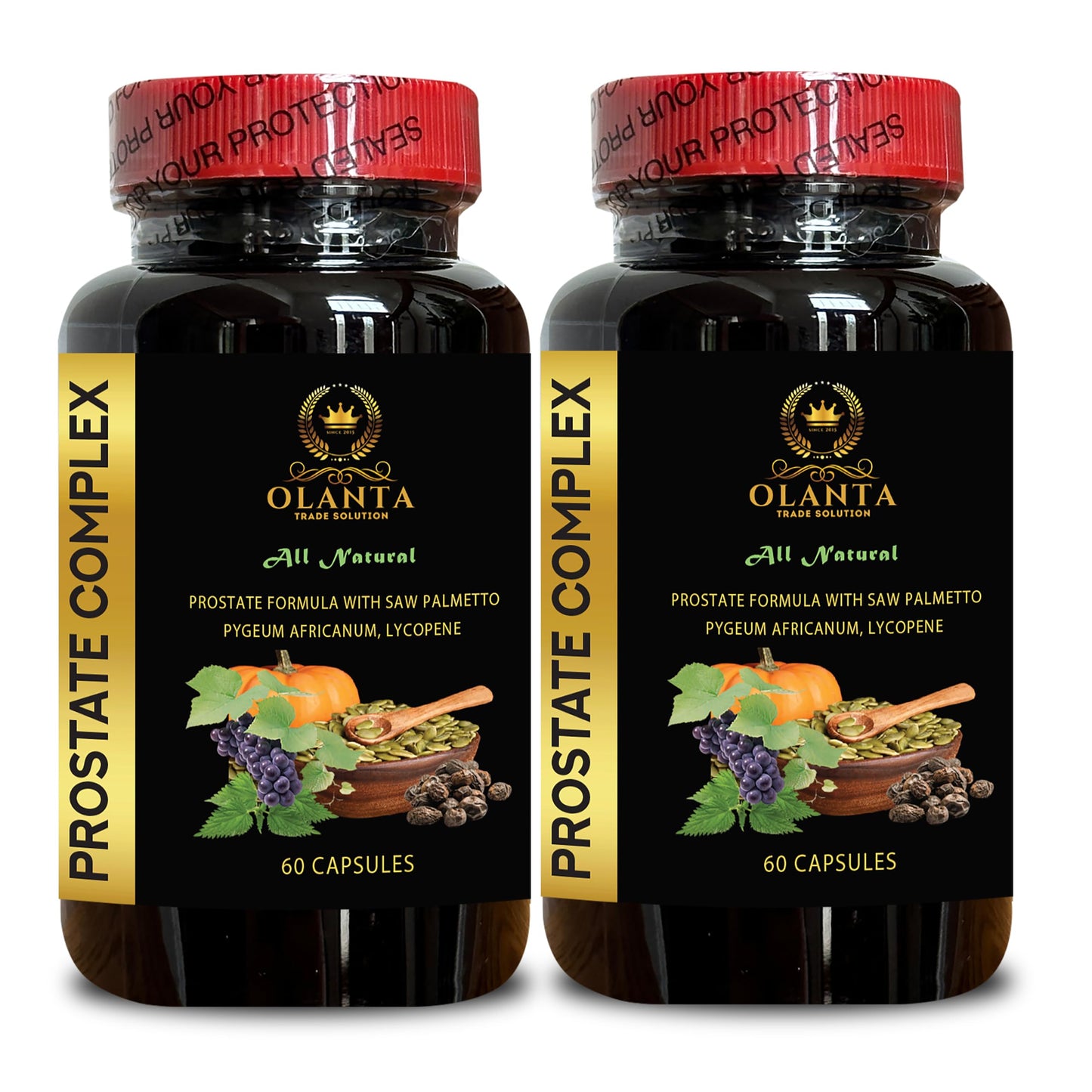 OLANTA TRADE SOLUTION Prostate Supplements for Men 120 Capsules