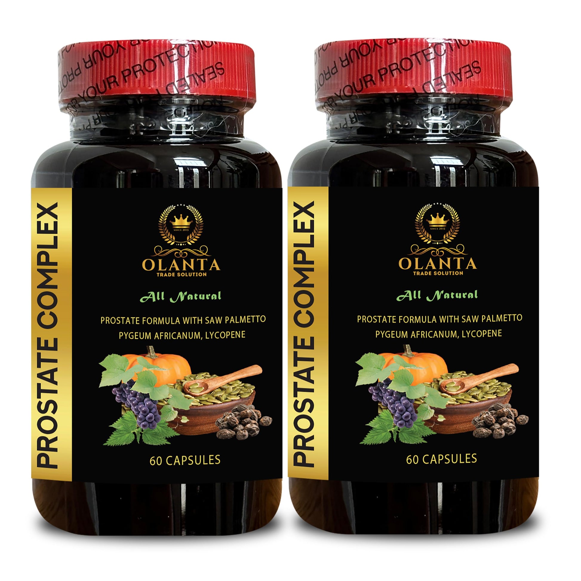 OLANTA TRADE SOLUTION Prostate Supplements for Men 120 Capsules