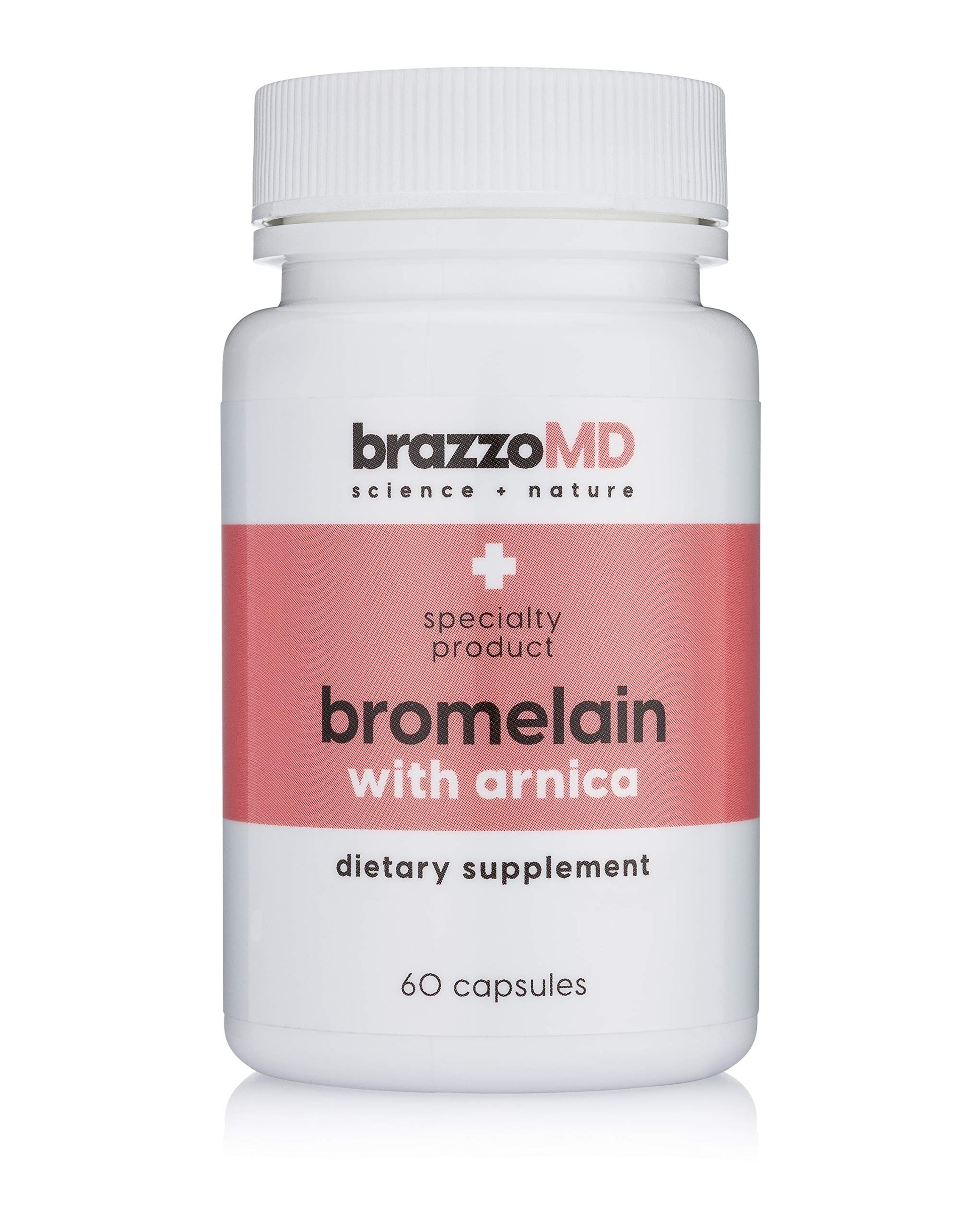Brazmedics Bromelain with Arnica 60 Capsules