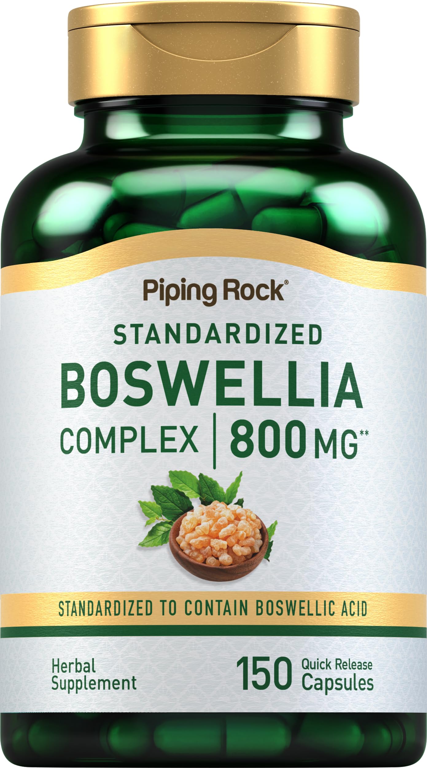 Piping Rock Boswellia Serrata Extract Capsules 150 Count