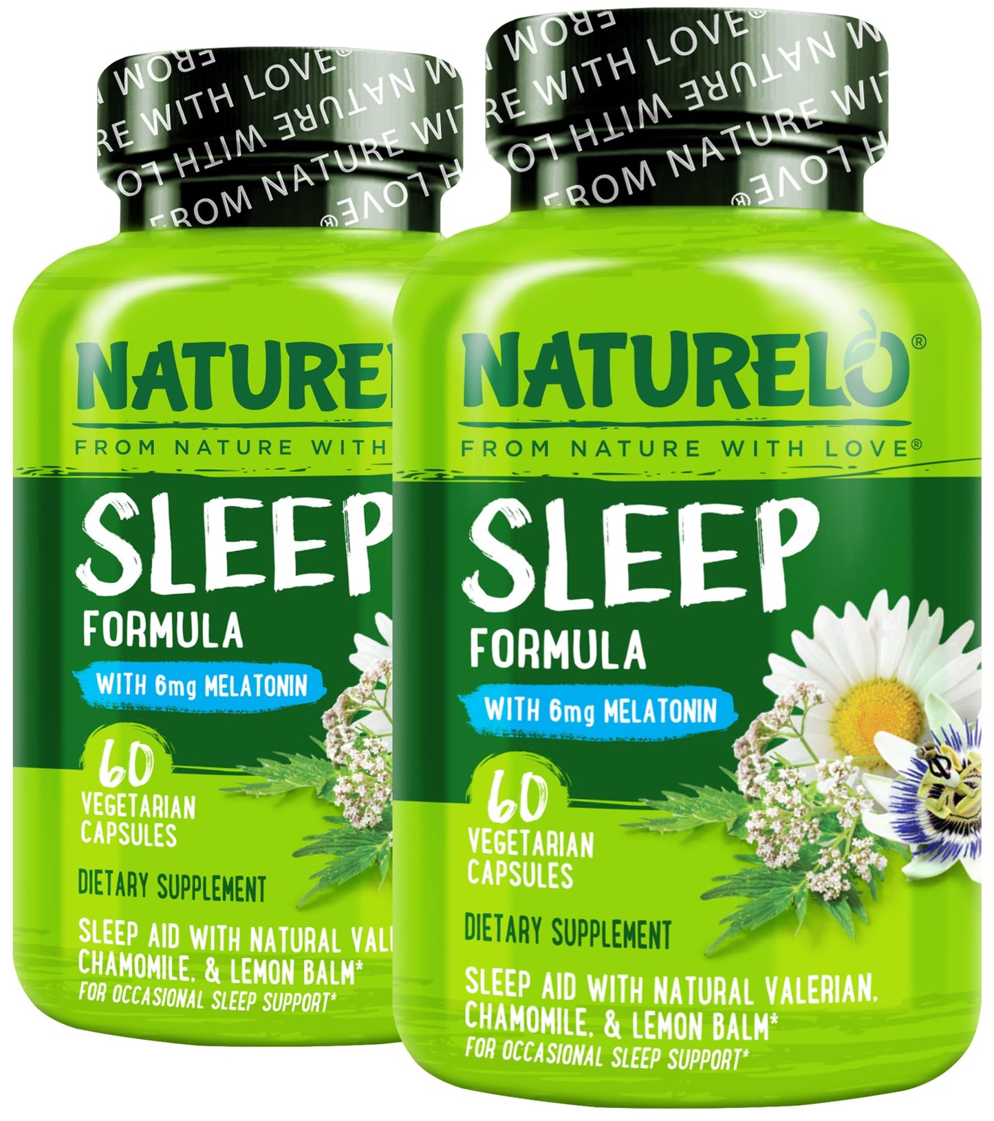 NATURELO Sleep Aid 60 Capsules