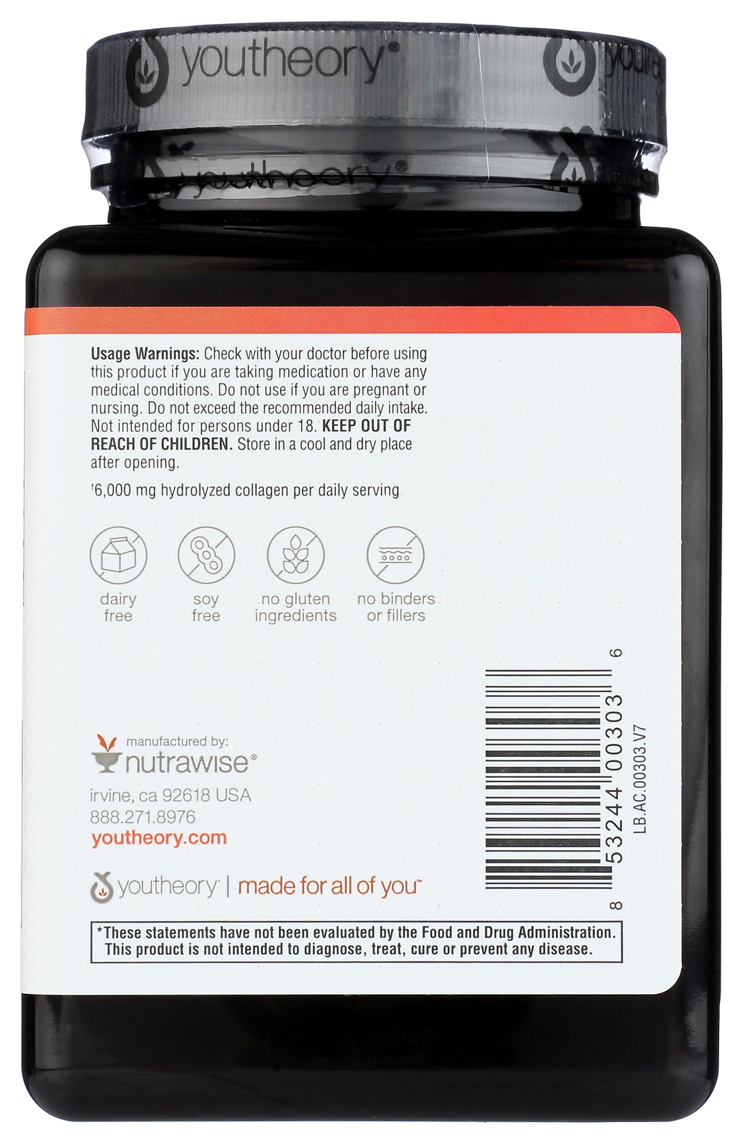 Youtheory Collagen Advanced Formula 1 2 3 Tablet 290