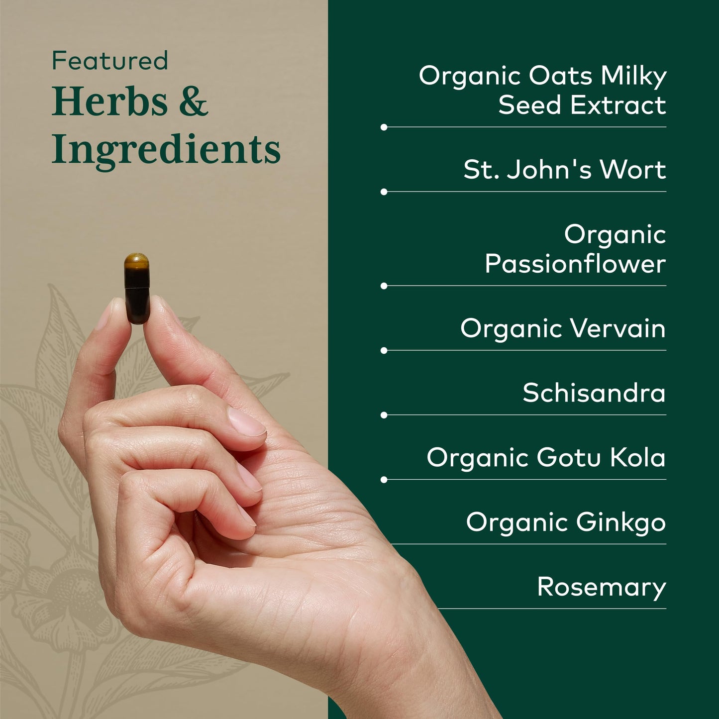 Gaia Herbs PRO Emotional Balance Capsule, 60 Count