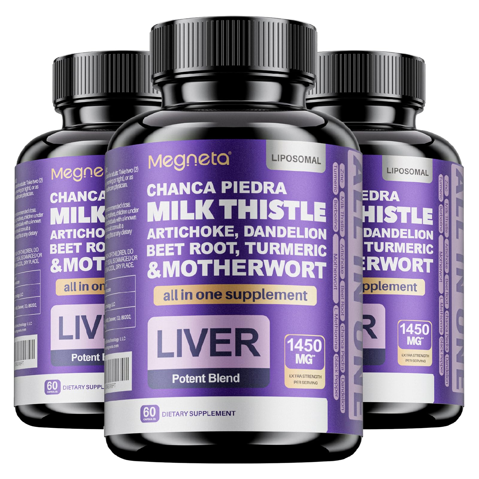 MEGNETA Milk Thistle Capsule 180 Capsules