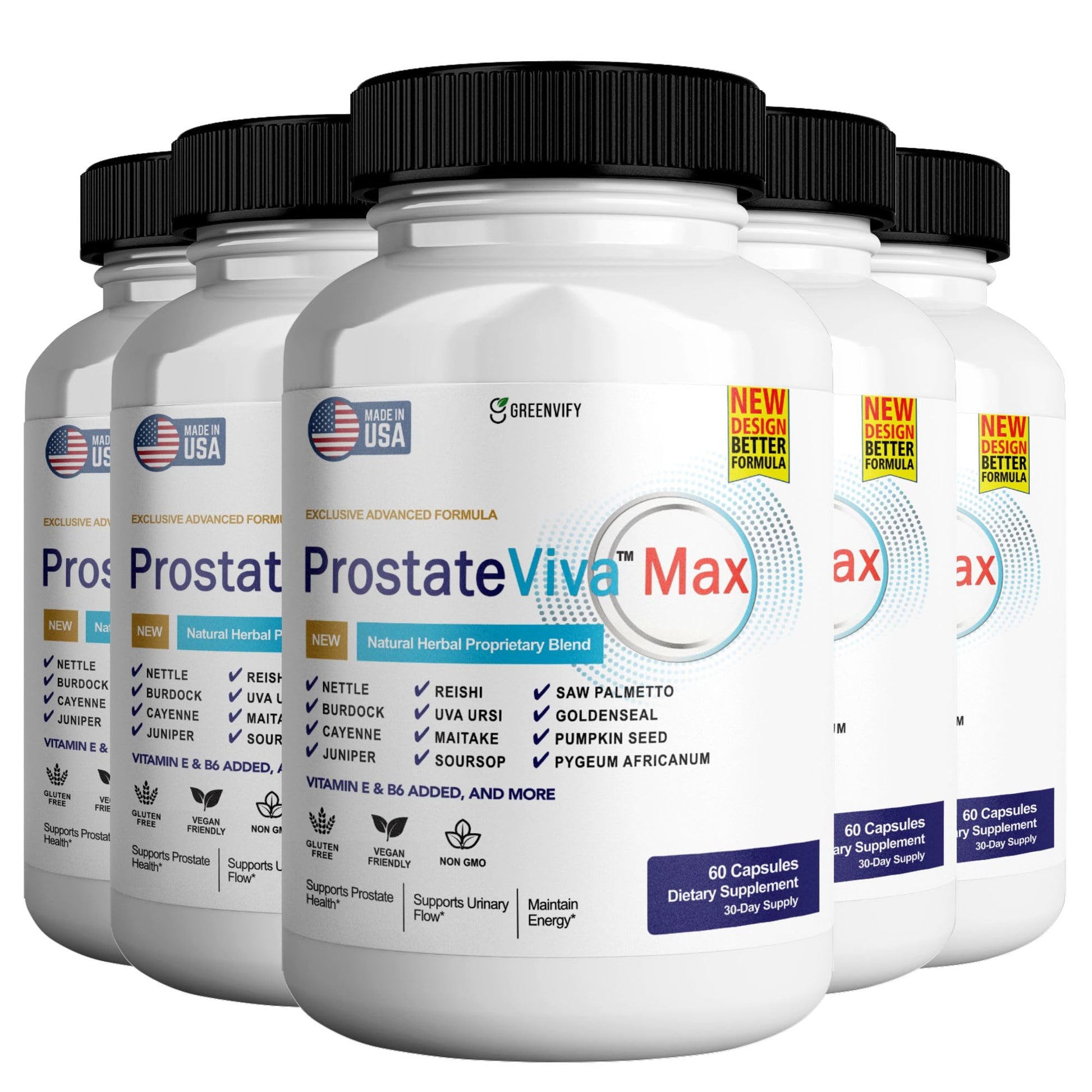 Prostate Viva Max Prostate Supplements for Men Capsules 300