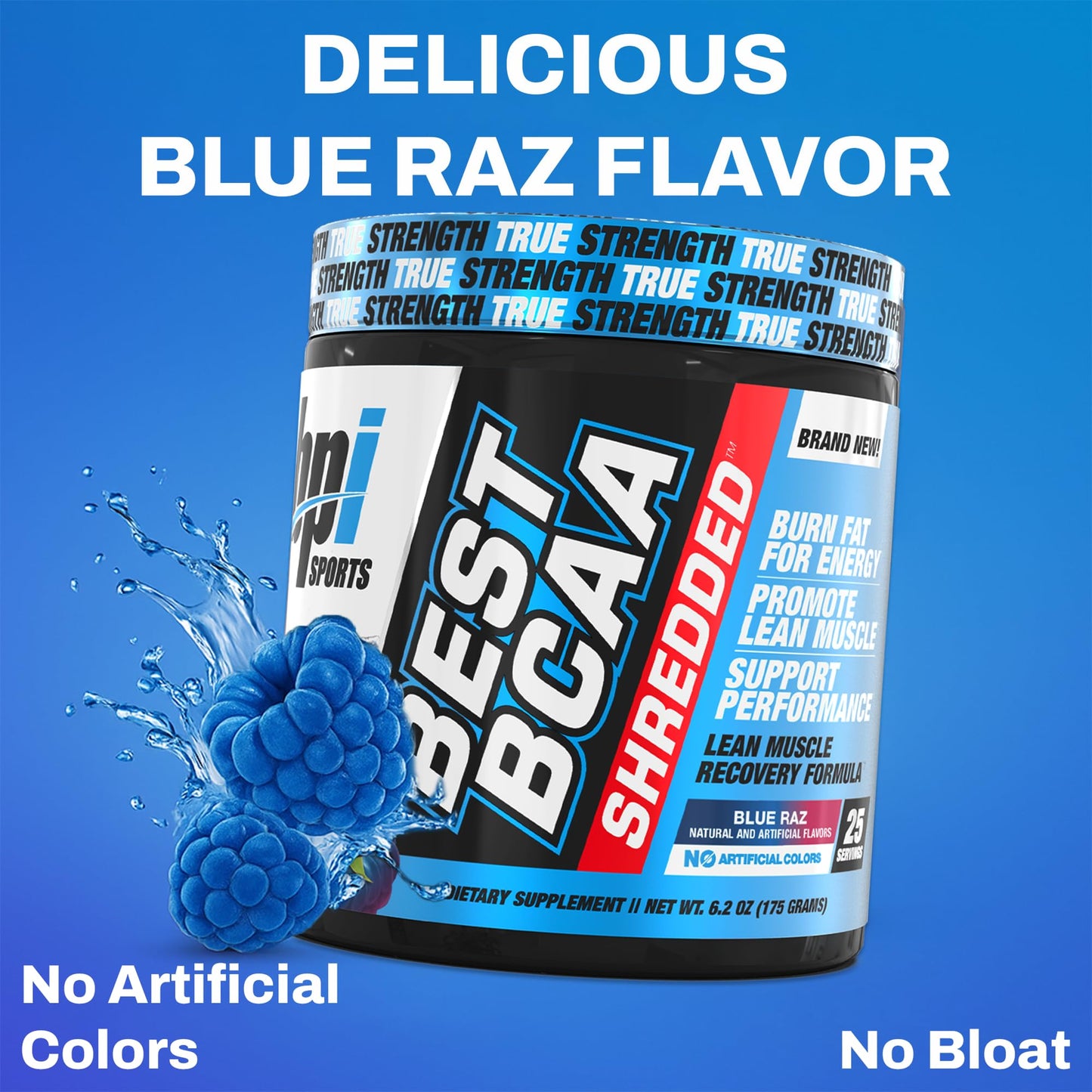 BPI Sports Best BCAA Shredded Powder 7.3 Ounce