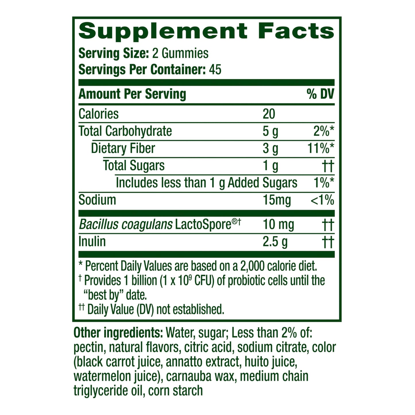 Align Dualbiotic, Prebiotics and Probiotics for Women and Men Gummies, 90 Count