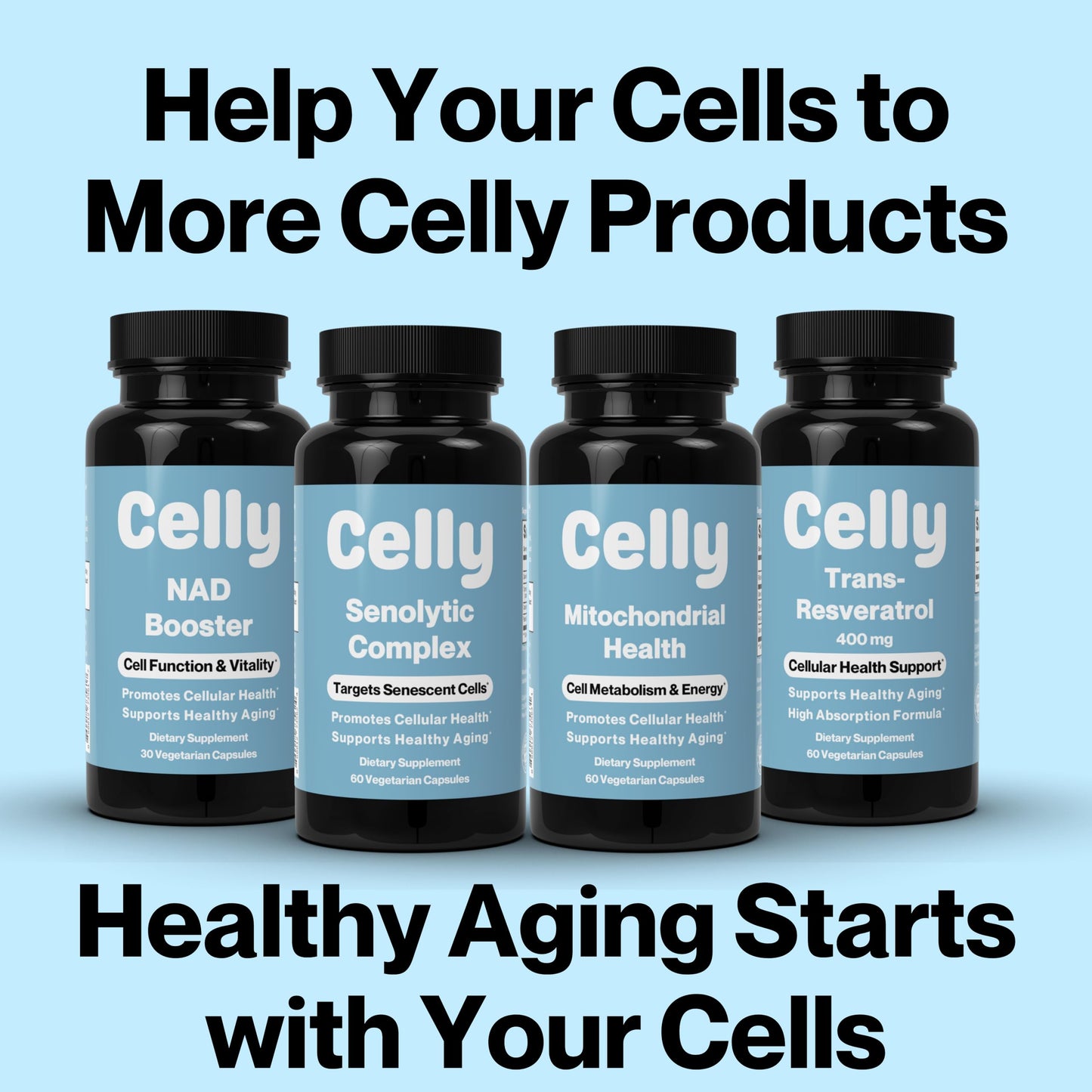 Celly Autophagy Activator Capsule 60 Count