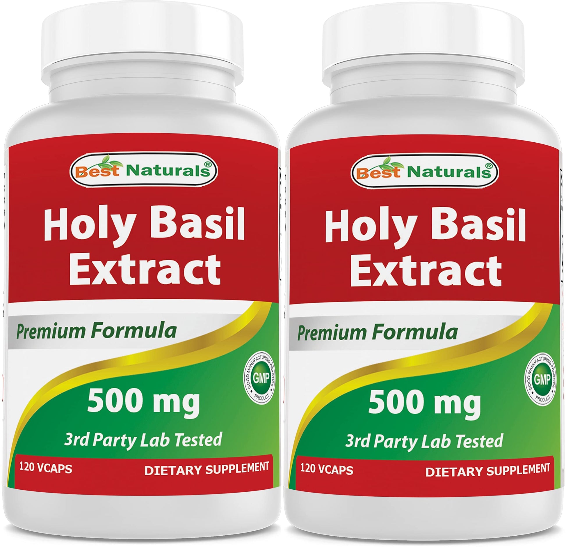 Best Naturals Holy Basil Extract 500 mg 240 Capsules