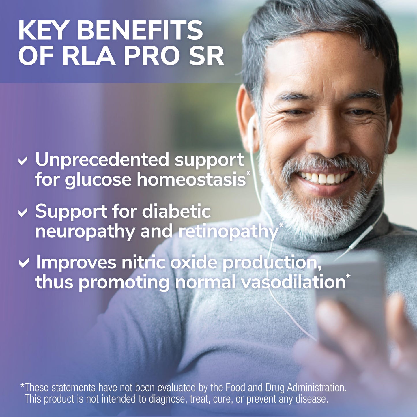 Tesseract Medical Research RLA Pro SR Lipoic Acid Supplement, 60 Capsules