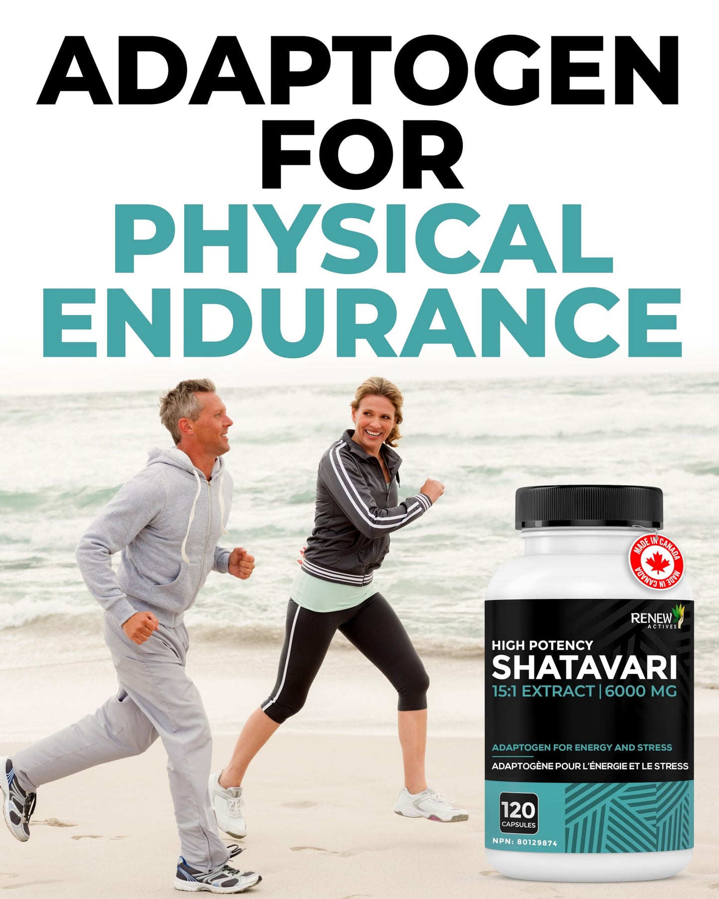 Renew Actives Shatavari Capsules 120 Count