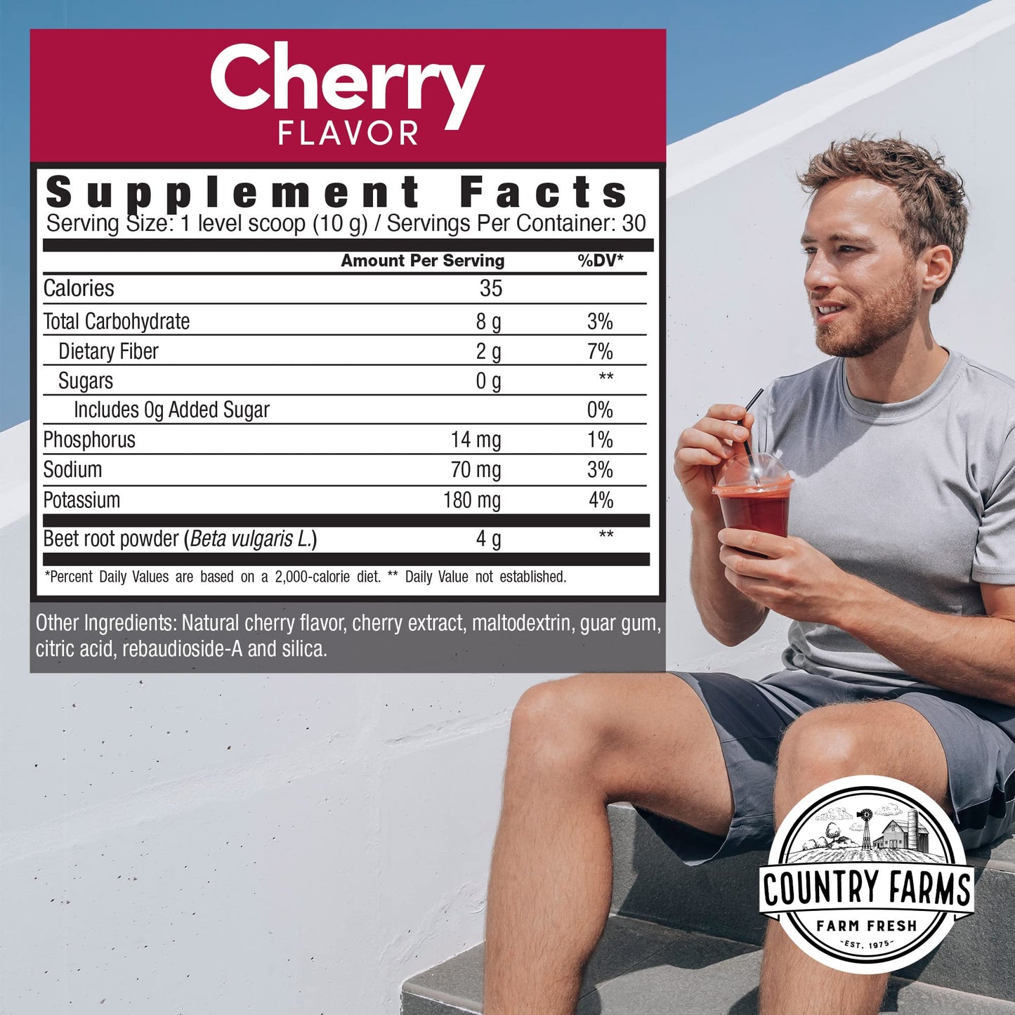 Country Farms Bountiful Beets Powder 21.2 Ounces