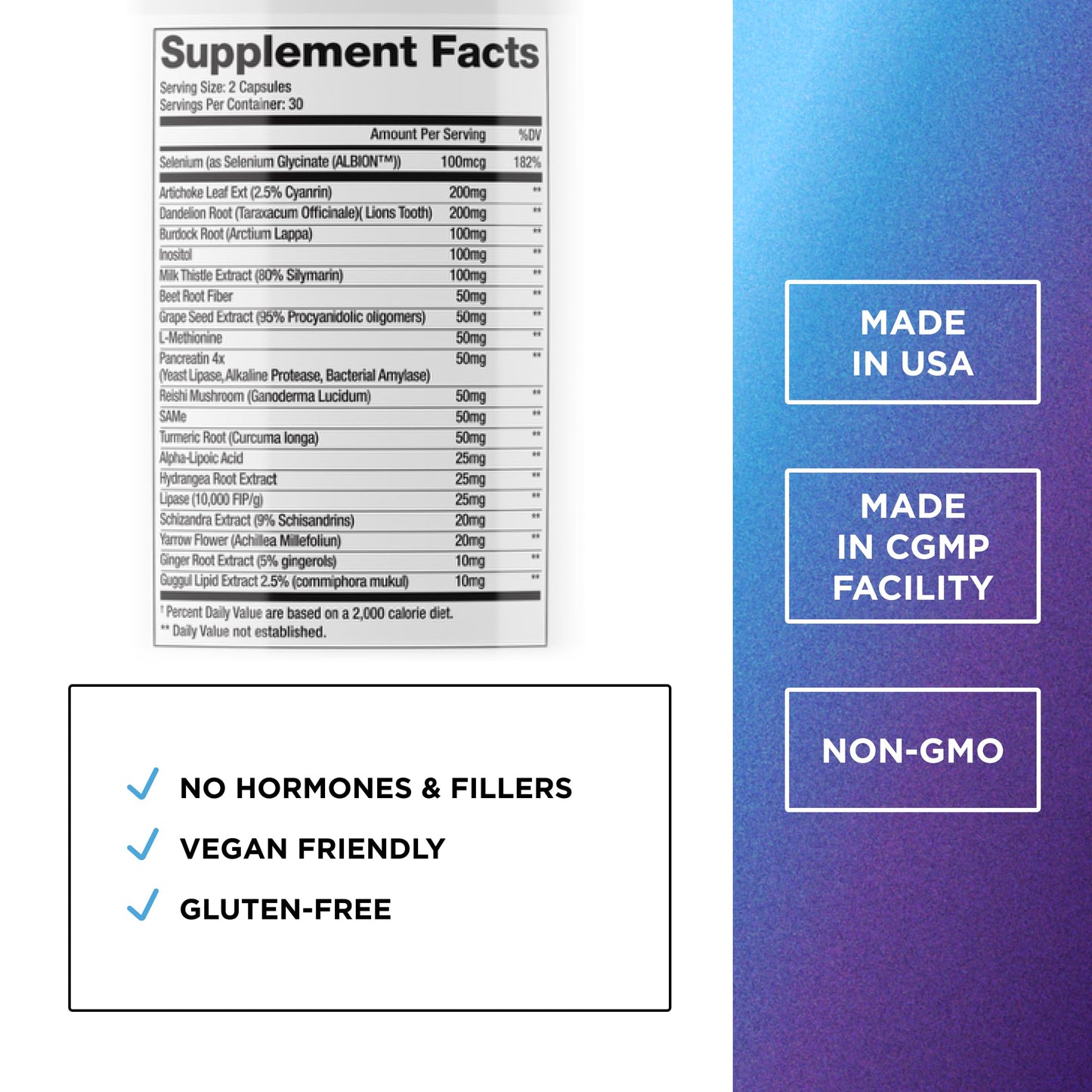 Dr. Emil Nutrition Liver Support Capsules 60 Count