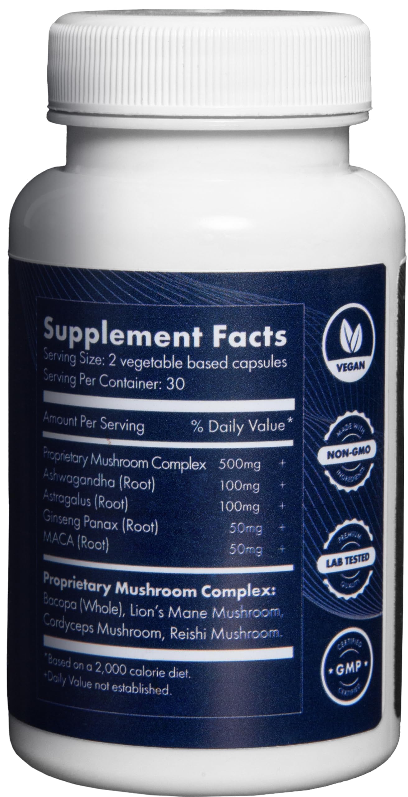 Brilliant Blends Adapt Adaptogen Supplement – Doctor-Formulated Blend to Improve Sleep, and Memory | Natural Adaptogen Formula with Clinically Sourced Ingredients | Vegan, Non-GMO, 30 Capsules