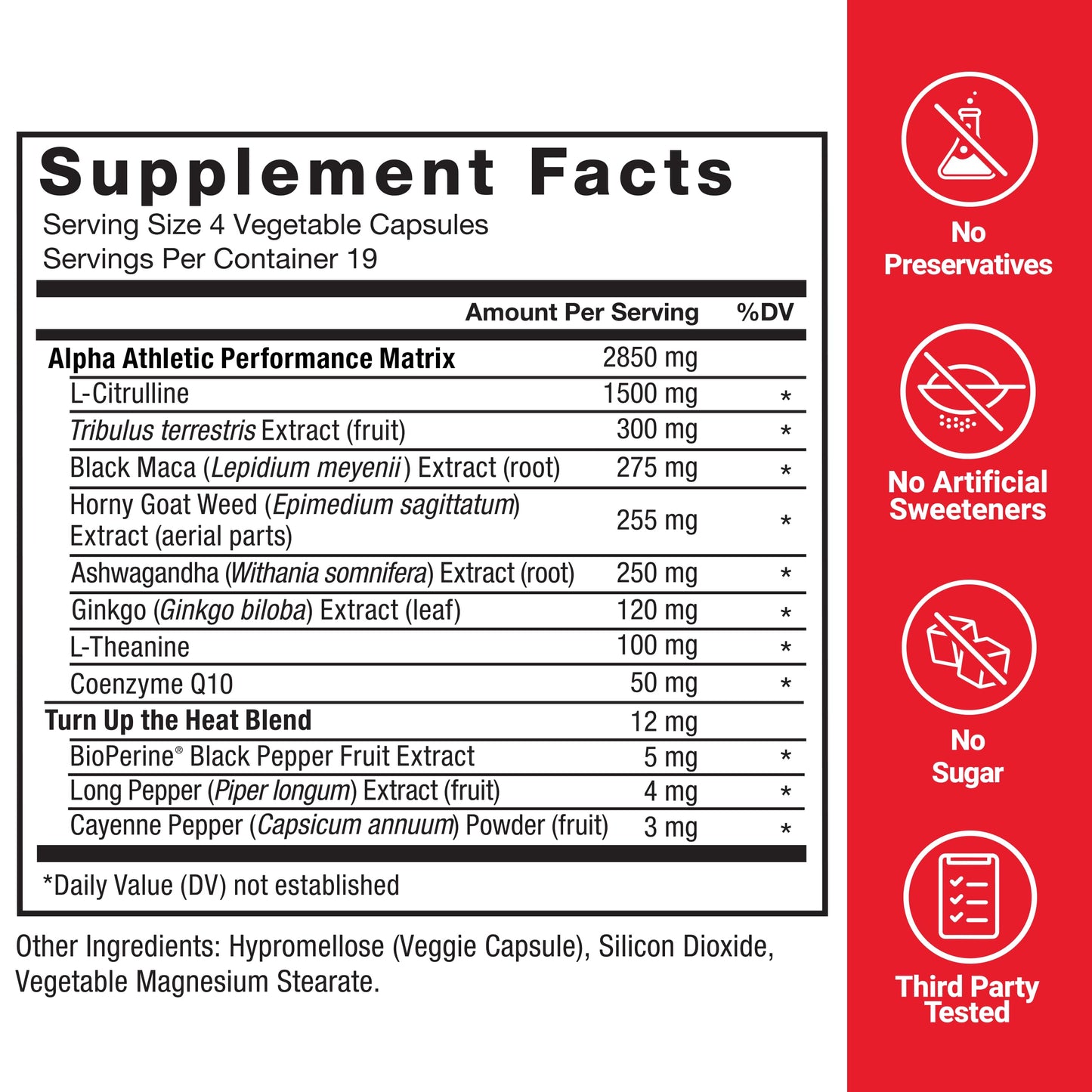 Force Factor Score! Nitric Oxide Supplement for Men Capsules 76 Count