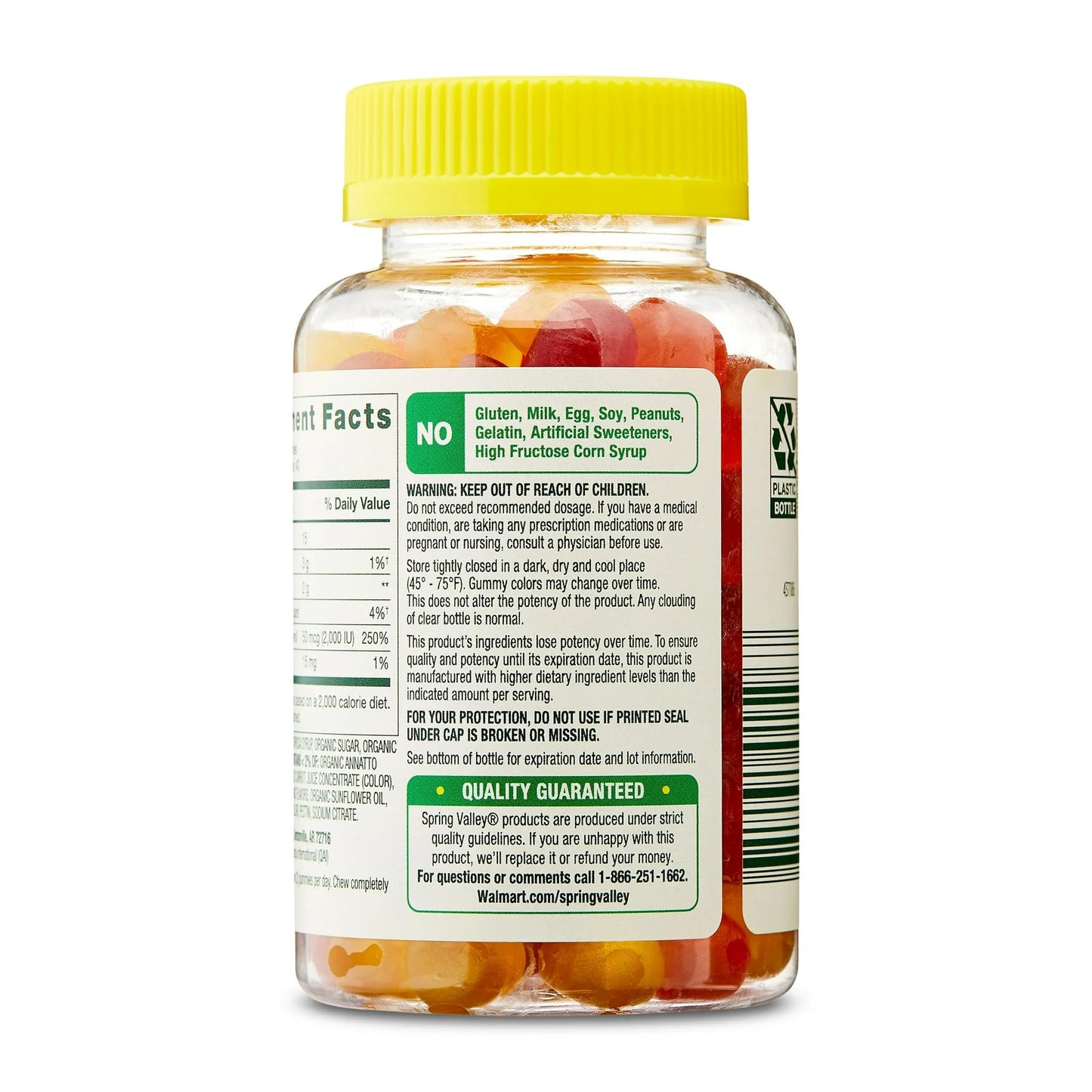 SUREFECT Vitamin D3 50 mcg (2000 IU) Gummies, 80 Count