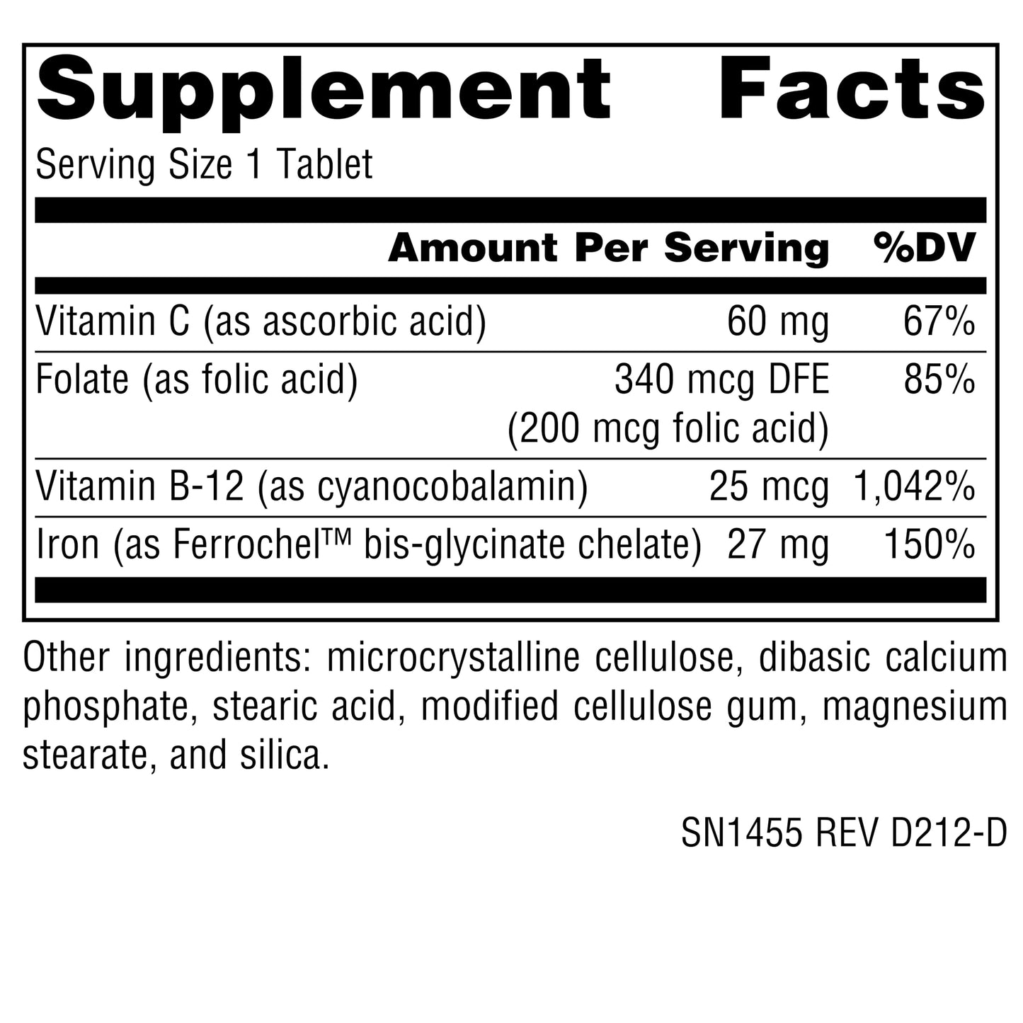 Source Naturals Advanced Ferrochel 90 Tablets