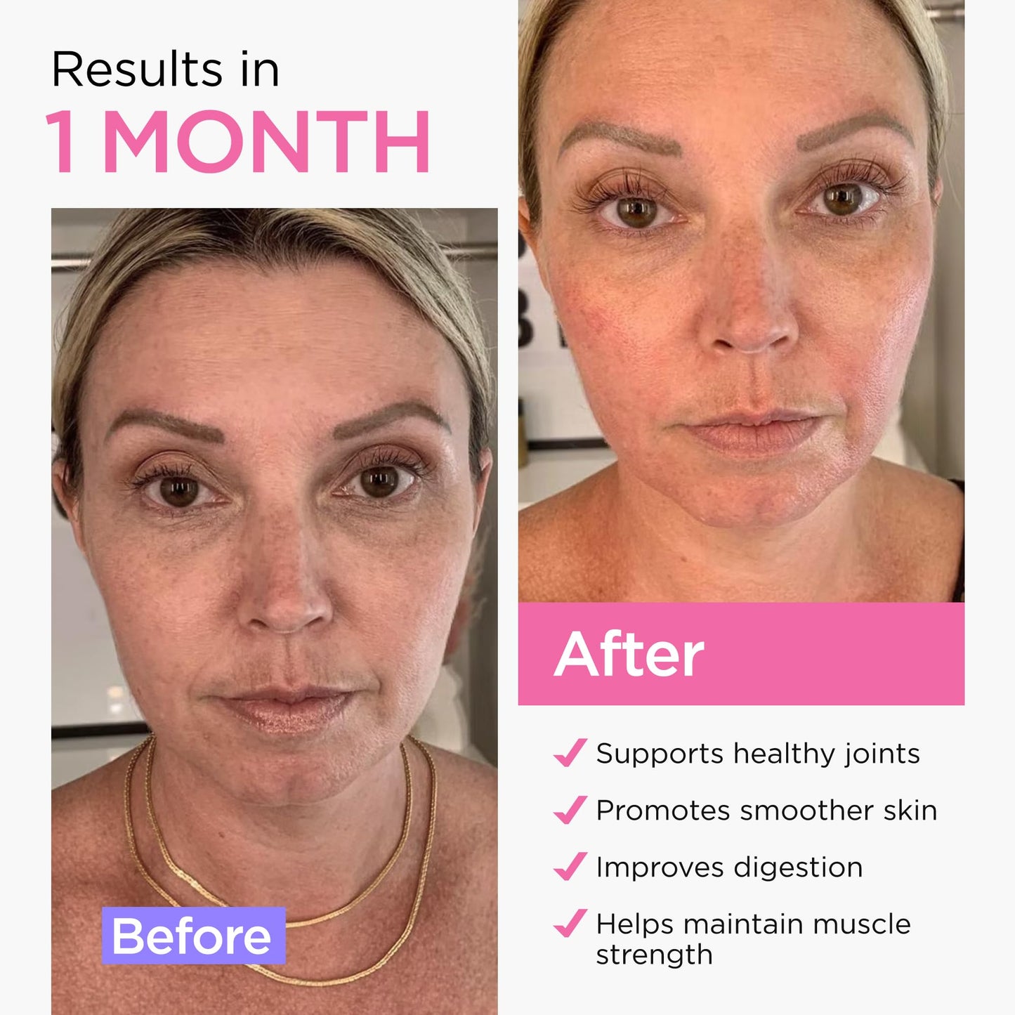 Next Form Hydrolyzed Collagen Peptides Powder, 80 Servings