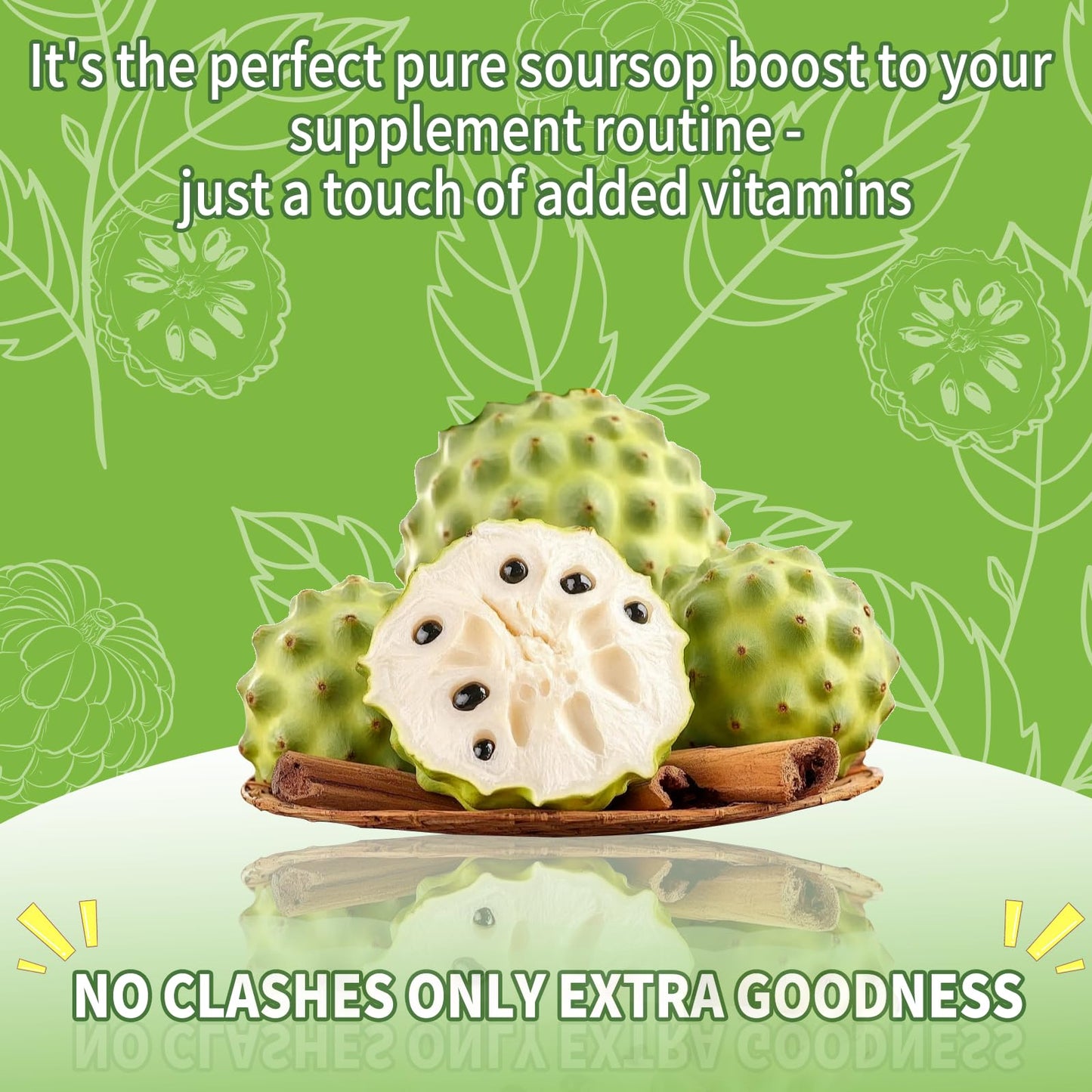 OALSE Soursop Graviola Gummies 60 Count