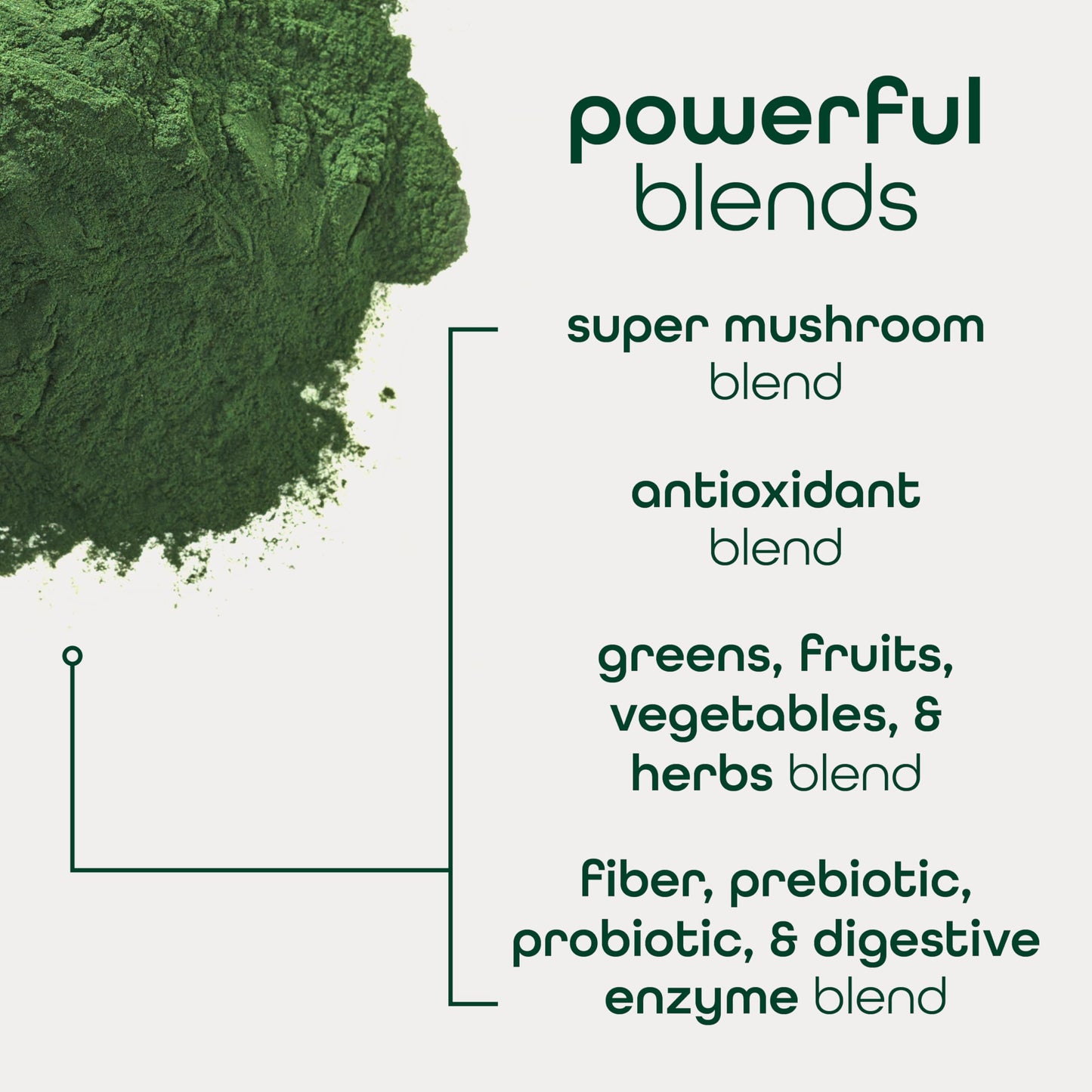 Zena Nutrition Organic Super Greens Powder, 30 Servings