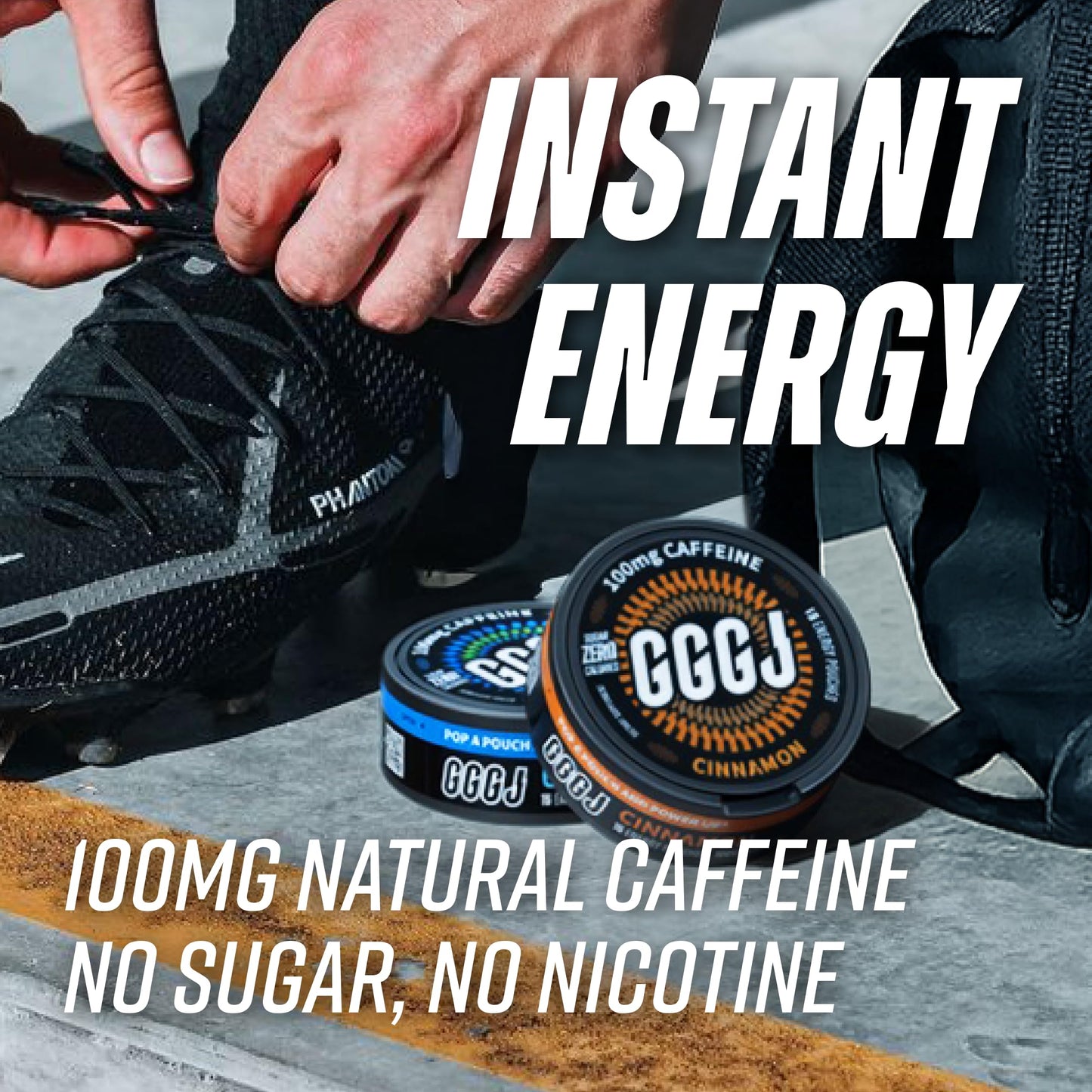 GGGJ Plant-Based Nootropic Pouches Chewable 75 Count