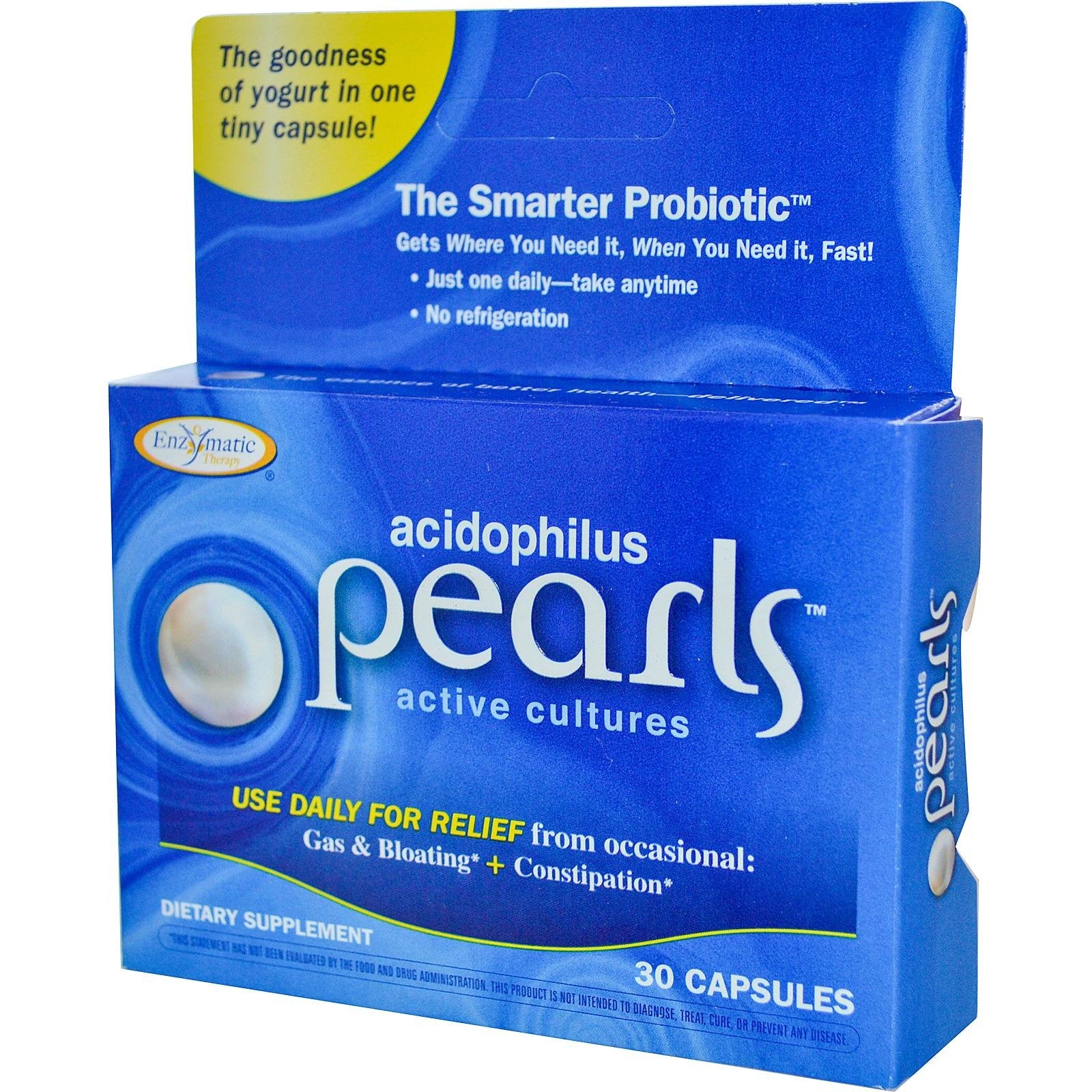 Enzymatic Therapy Acidophilus Pearls Capsule 1 Count