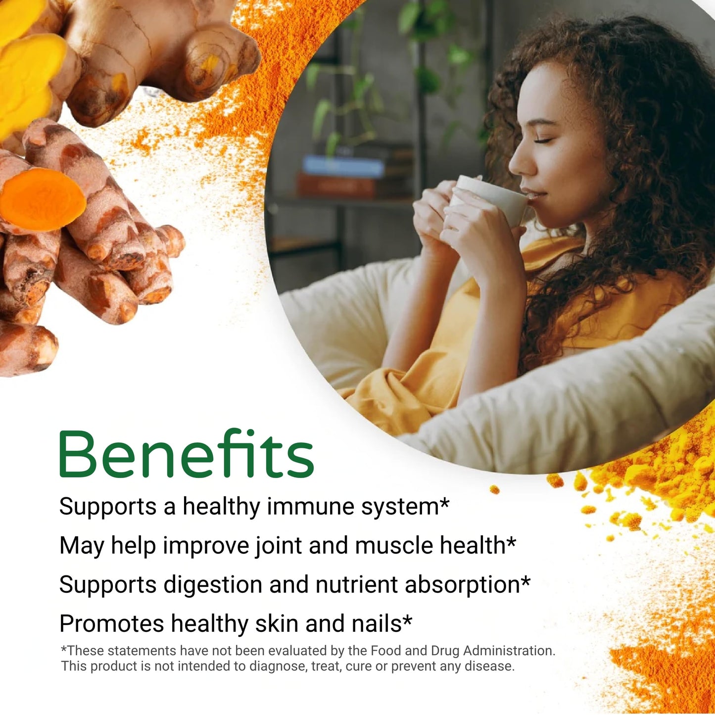FEEL GOOD Pure Curcumin Powder, 5 oz