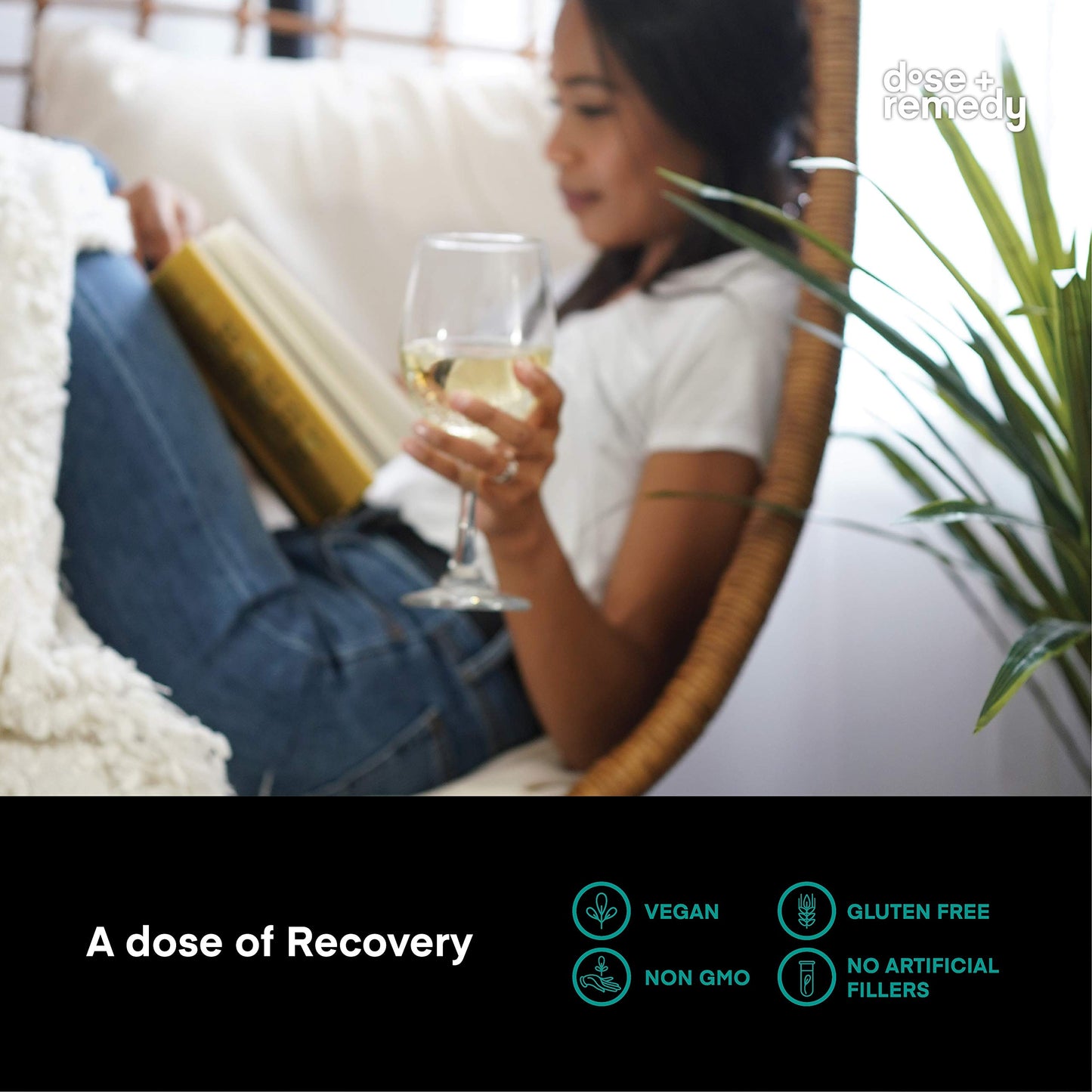 Dose + Remedy A Dose of Recovery Capsules, 45