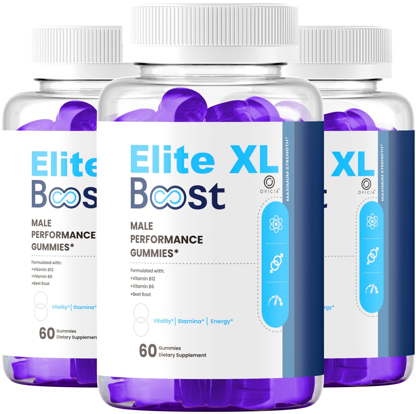 OVICIA Elite XL Boost Gummies 180 Gummies