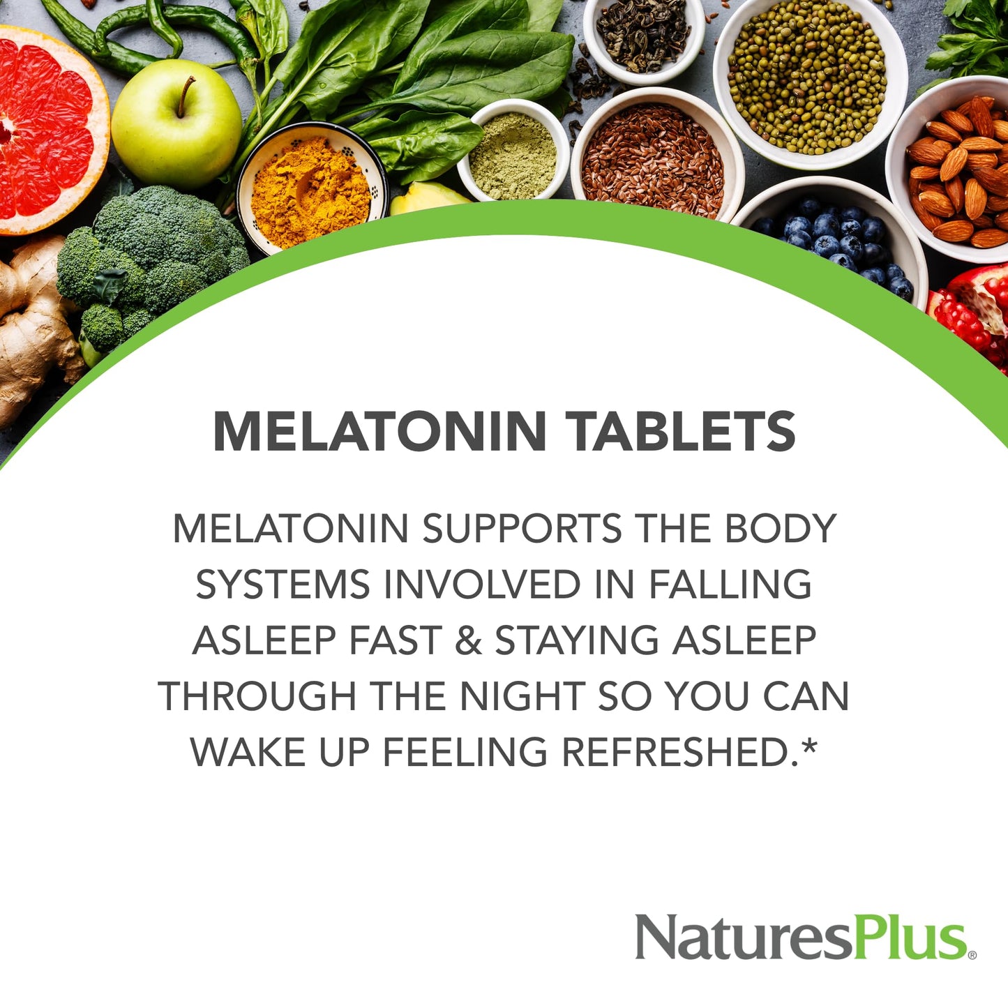 NaturesPlus Melatonin 5 mg Tablets 90