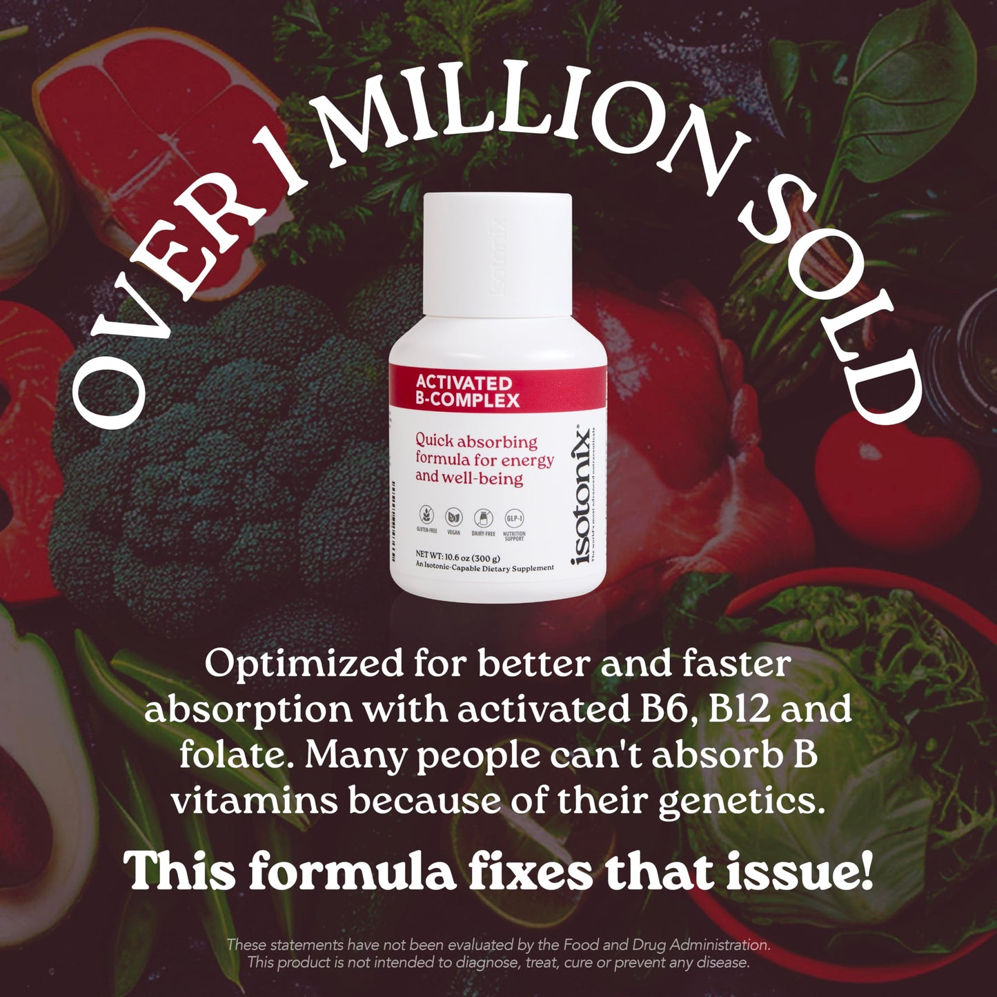 Isotonix Activated B Complex Powder 90