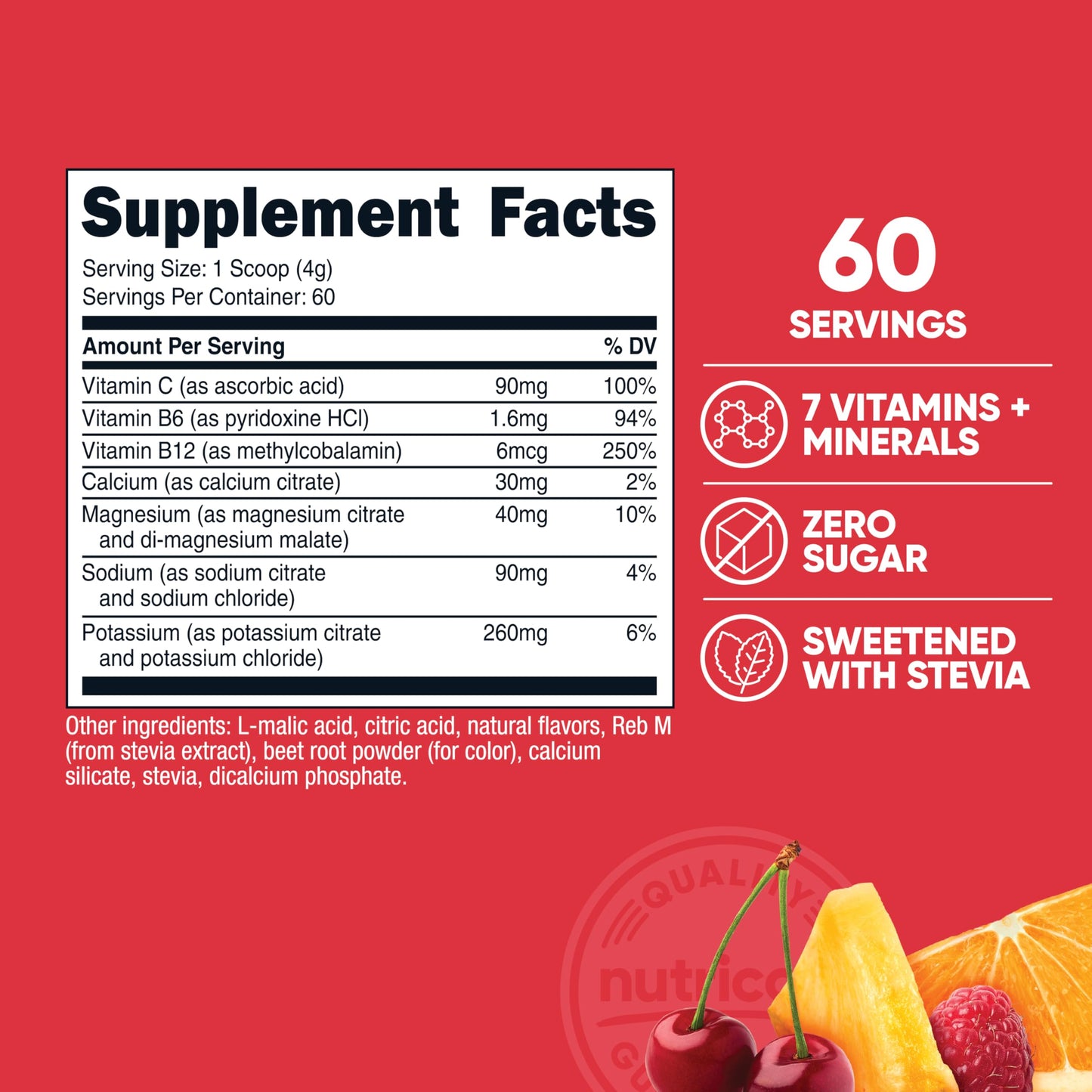 Nutricost Electrolyte Complex Powder 8.4 Ounce