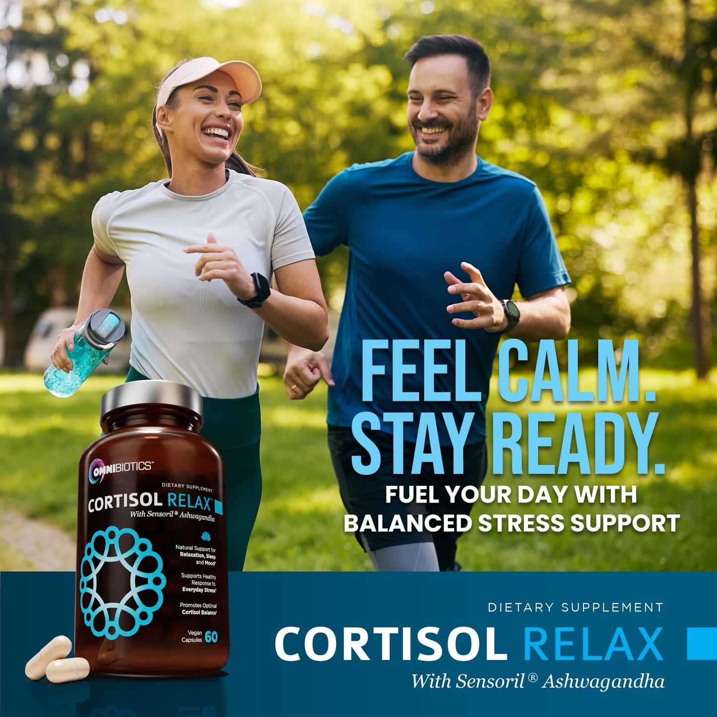OmniBiotics Cortisol Supplement 60 Capsules