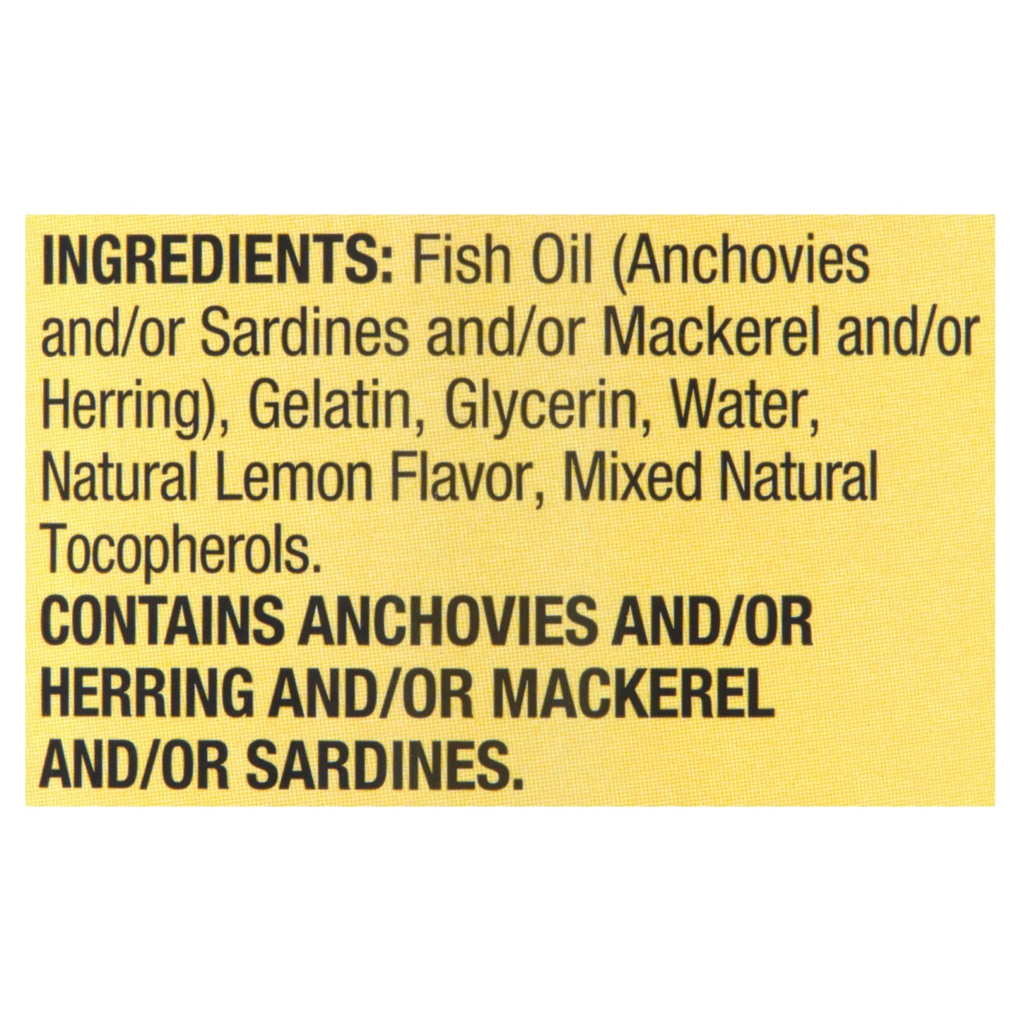 LUAL Omega-3 Fish Oil Heart & Brain Health Dietary Supplement Softgels, 120 Count