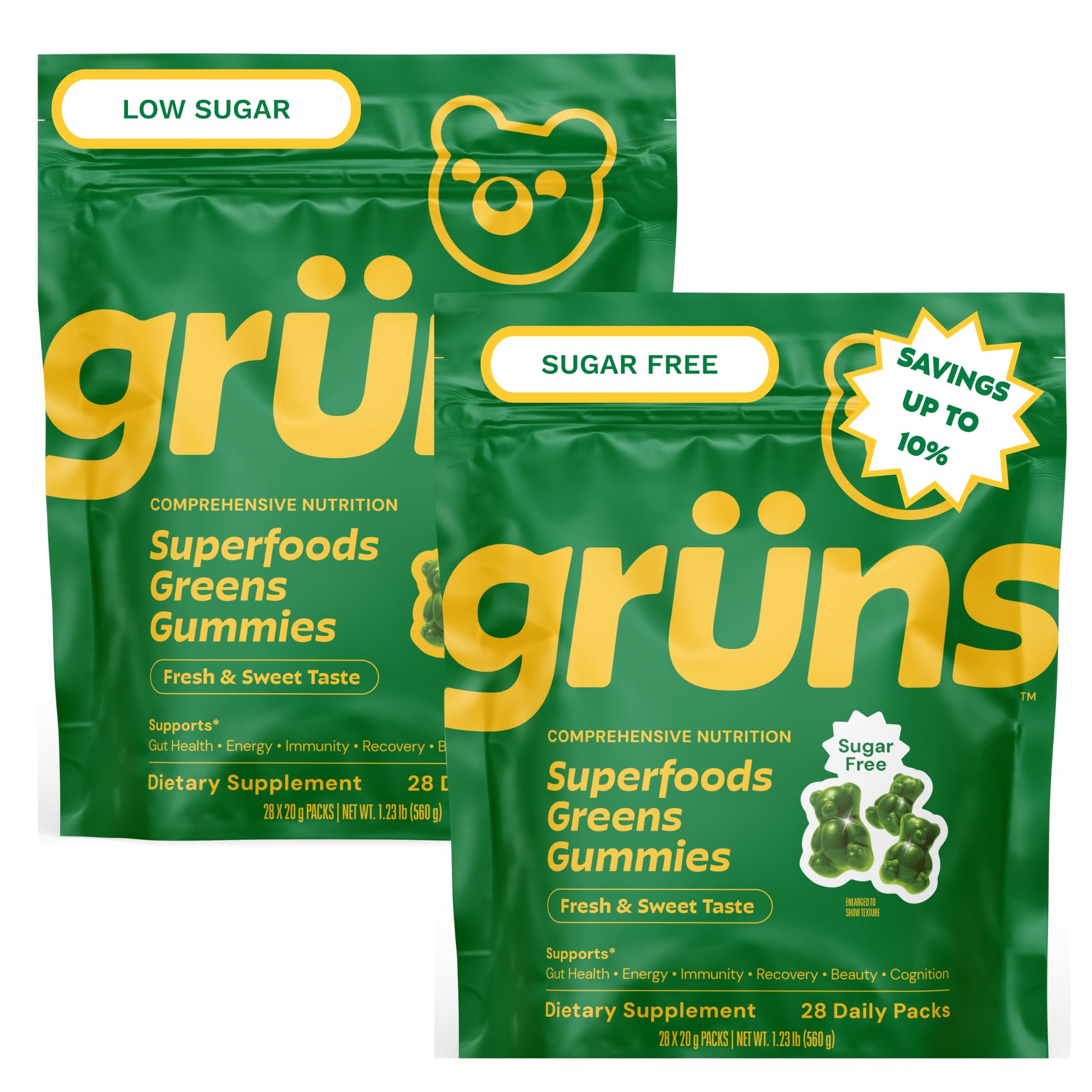 Grüns Multivitamin Greens Gummies 448