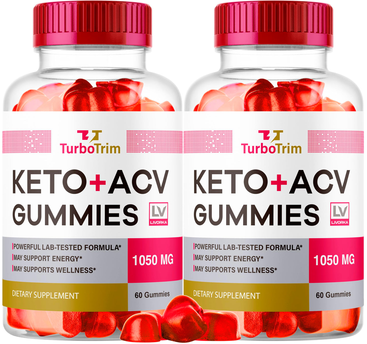 LIVORKA Turbo Trim Keto ACV Gummies 120 Gummies