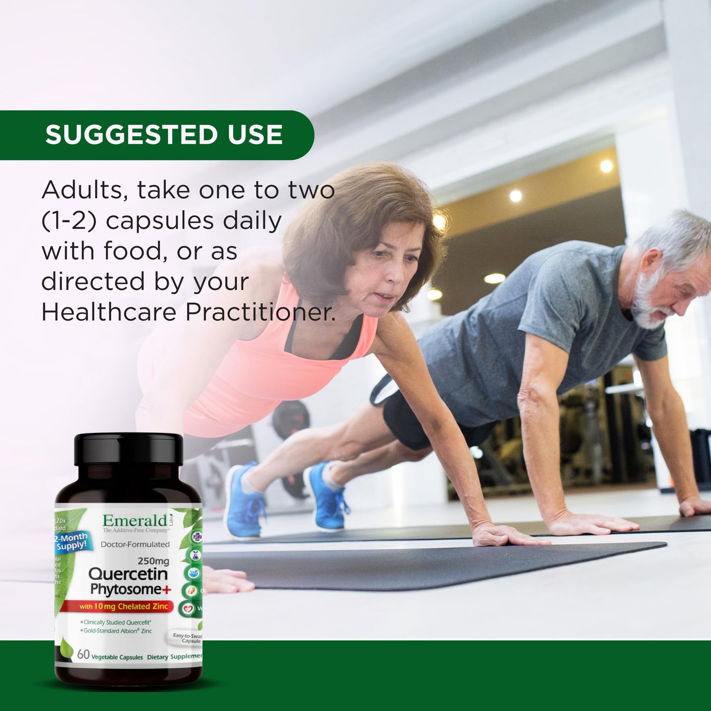 Emerald Labs Quercetin Phytosome Plus Capsules 60