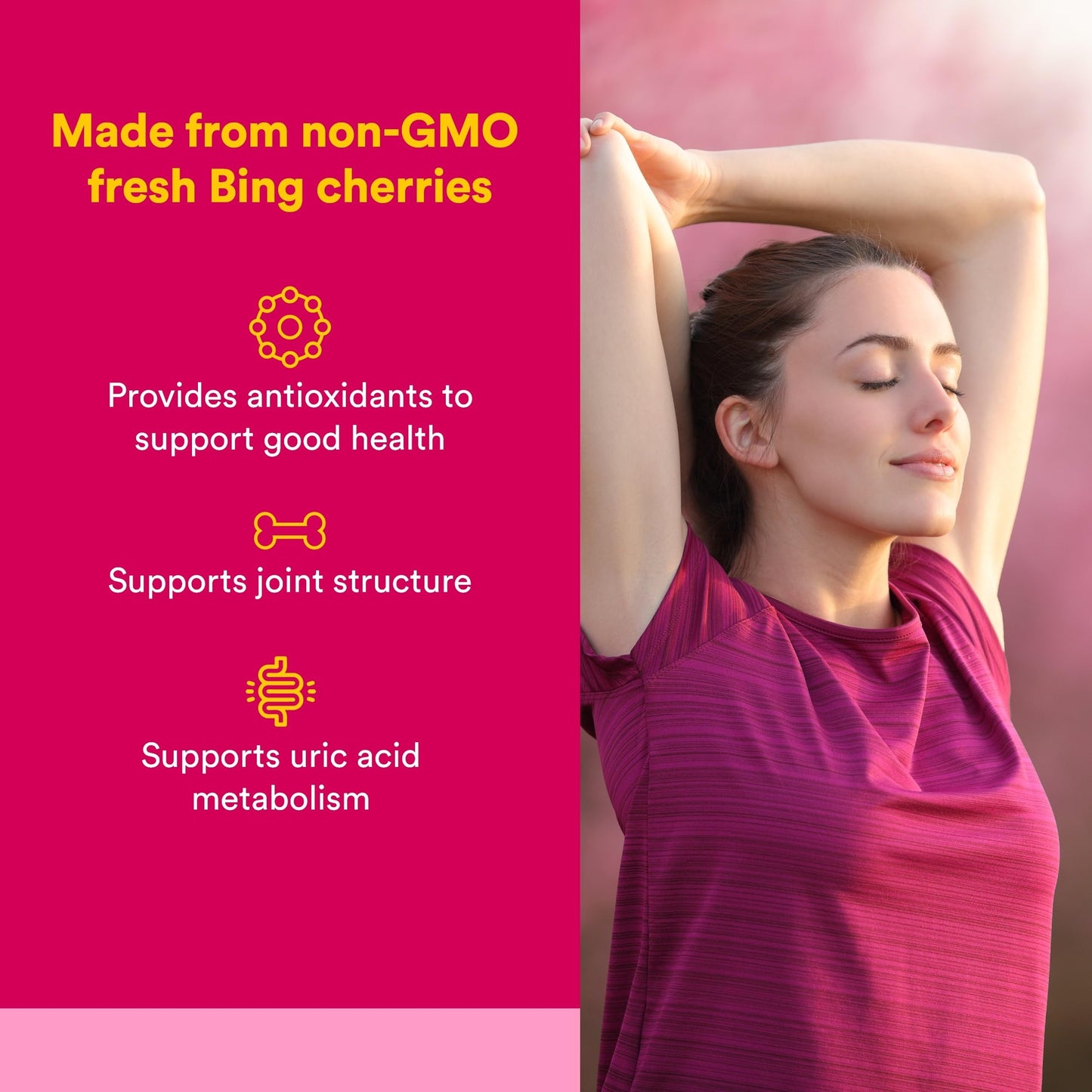 Natural Factors CherryRich Super Strength Cherry Concentrate Softgels, 90 Count