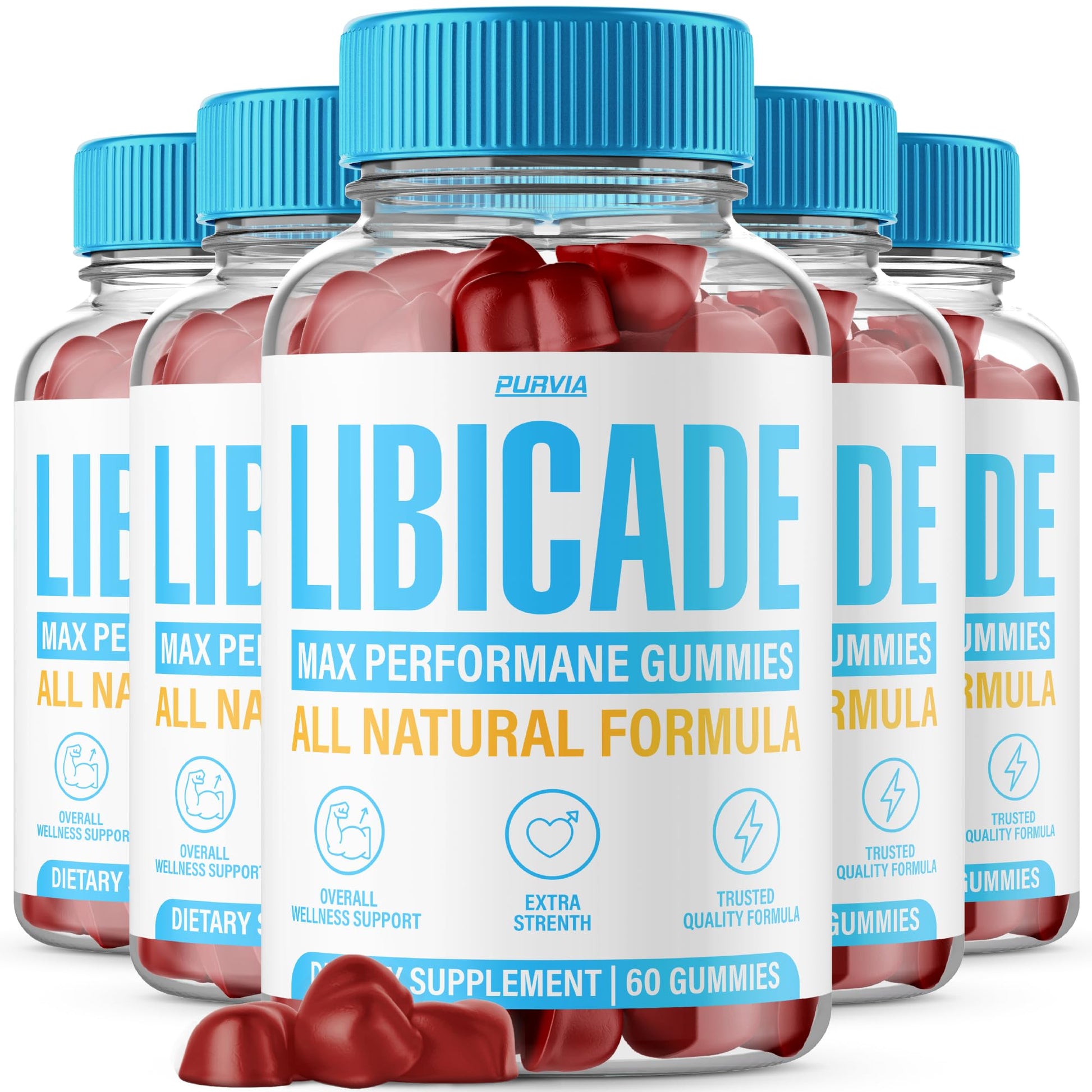 Purvia Libicade Gummies 300ct