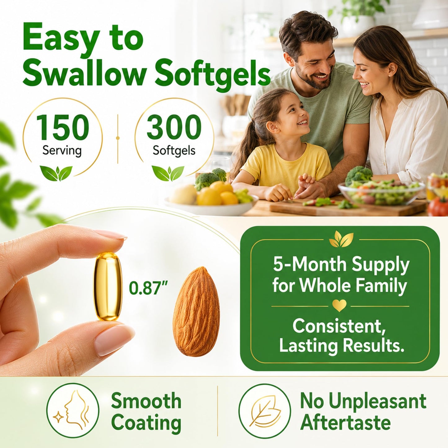 LMADFLY Oil of Oregano 40:1 with Black Seed Oil & Coconut Oil, 300 Capsules