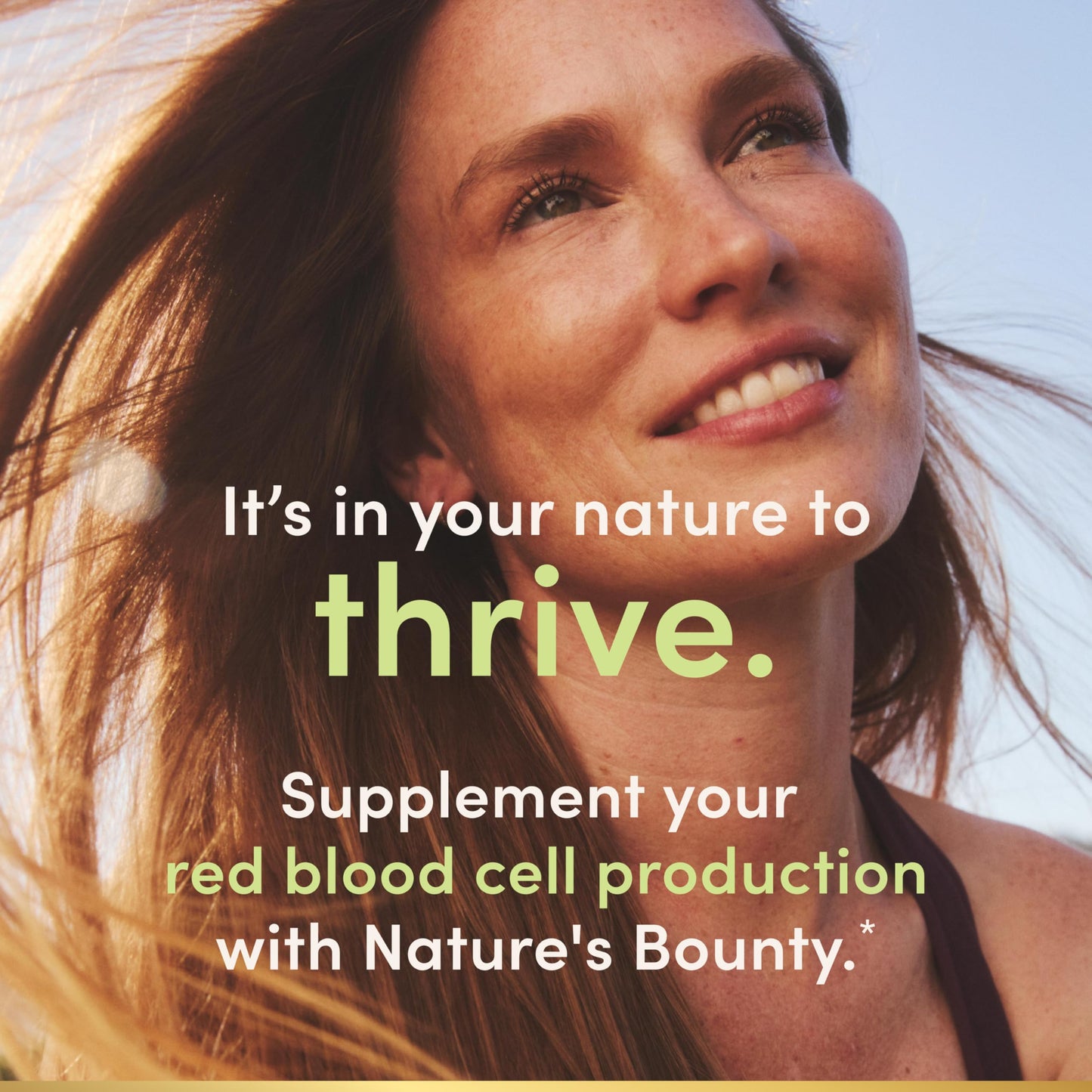 Nature's Bounty Gentle Iron 28 mg Capsules with Vitamin C, Folic Acid, Vitamin B-12 Iron Supplement - 90 Capsules
