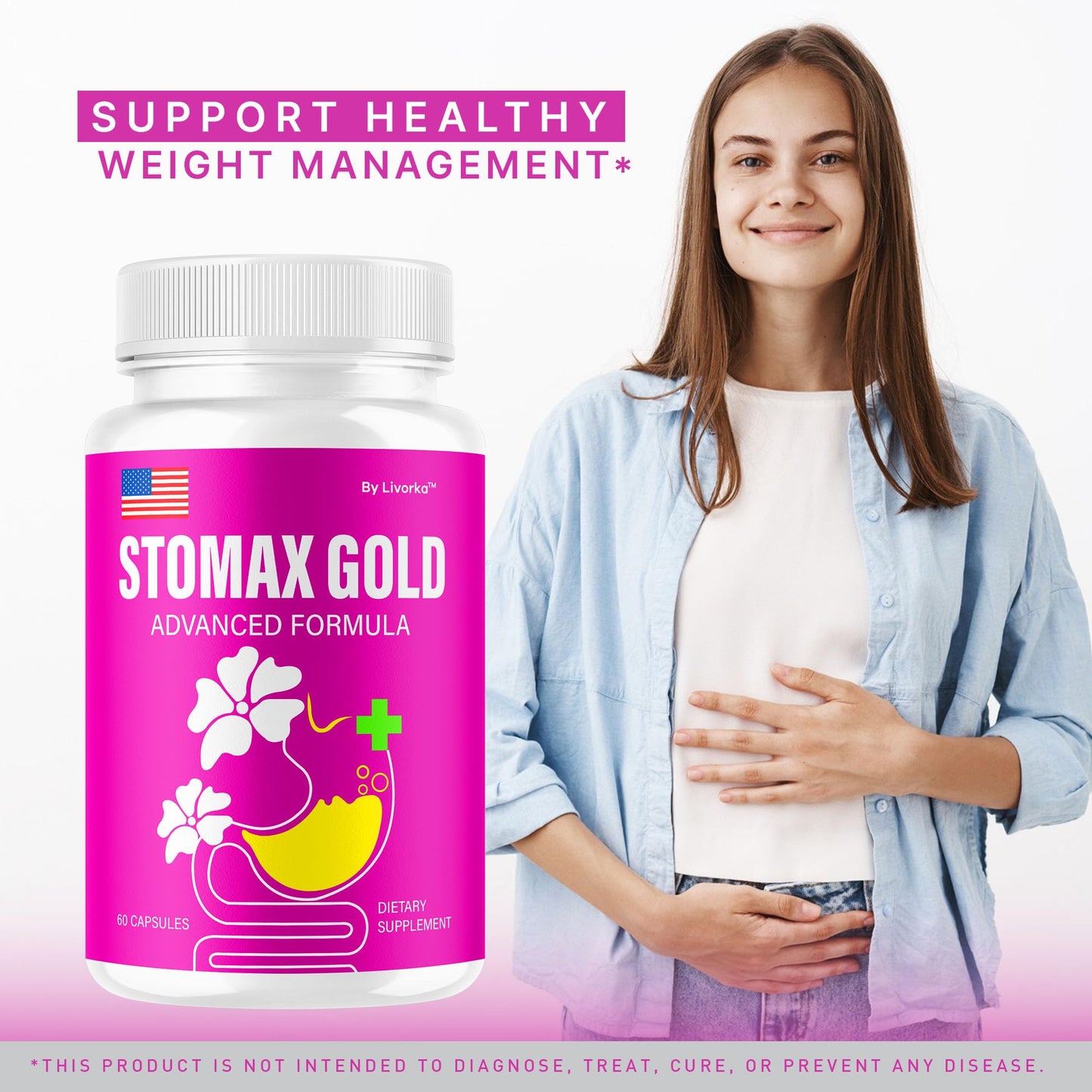 LIVORKA Stomax Gold 300 Capsules
