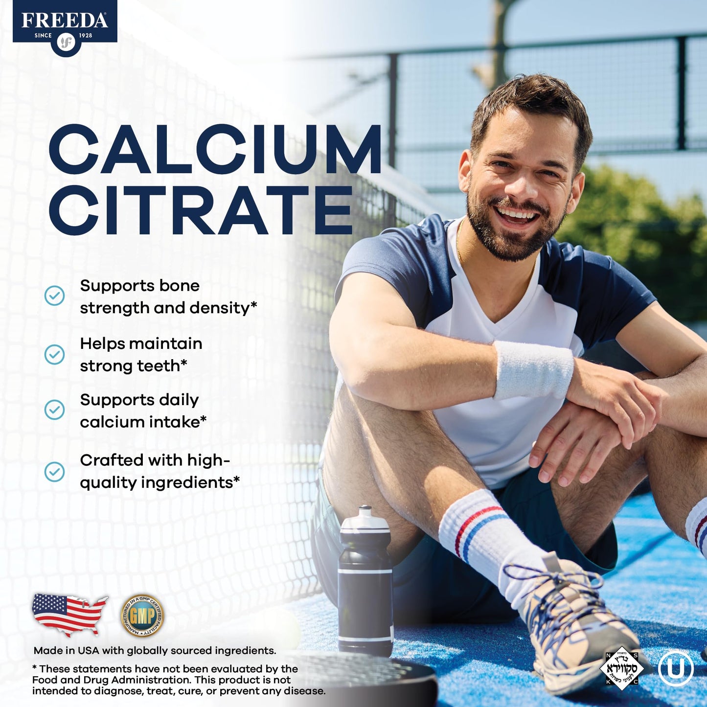 FREEDA Calcium Citrate Tablet 100 Tablets