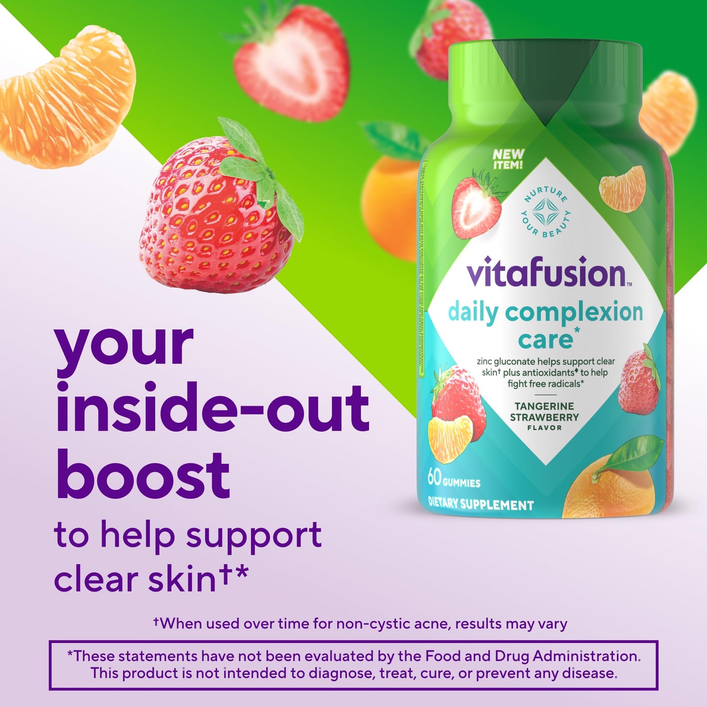 Vitafusion Daily Complexion Care Gummy 1 Count