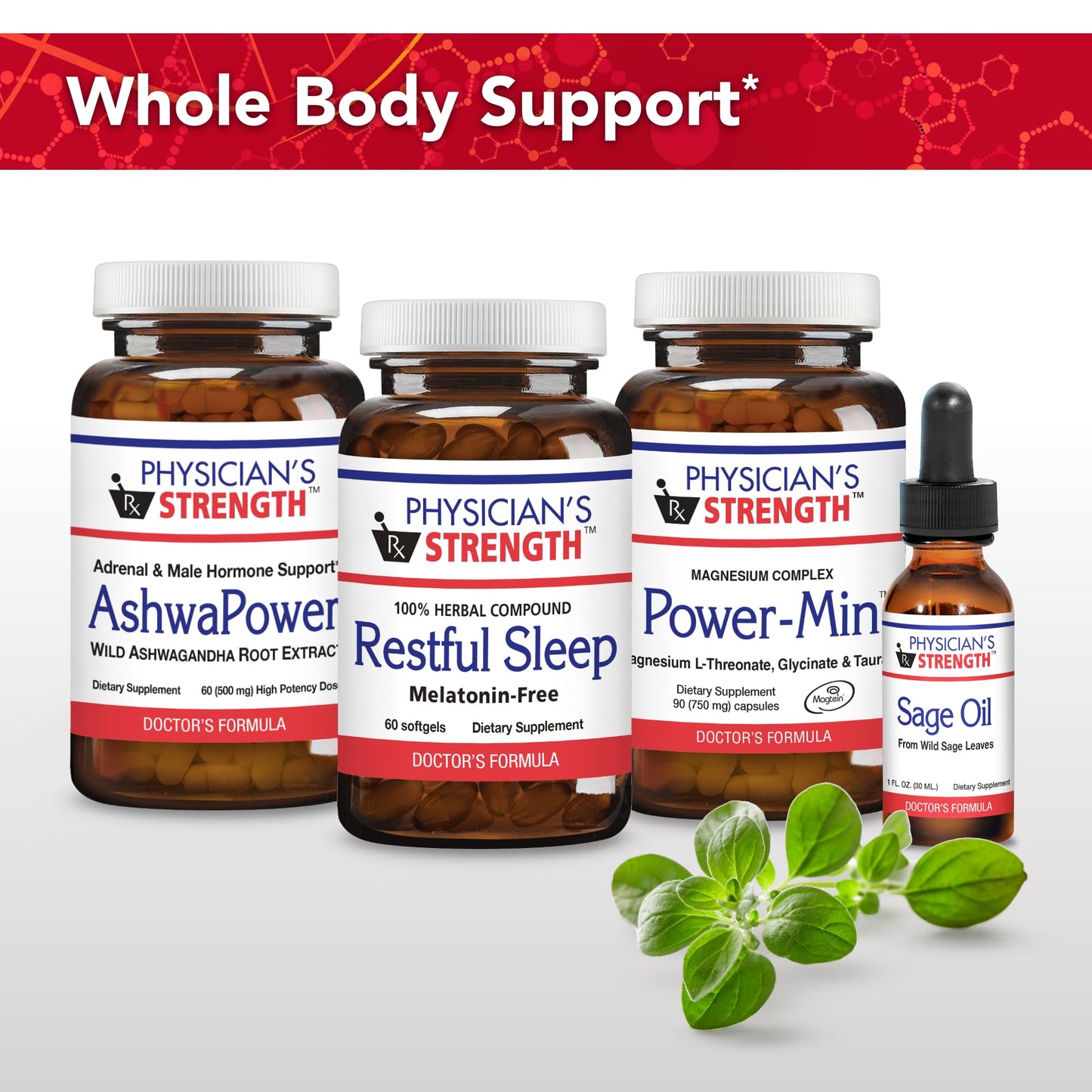 Physician's Strength Restful Sleep Capsules 60 Count