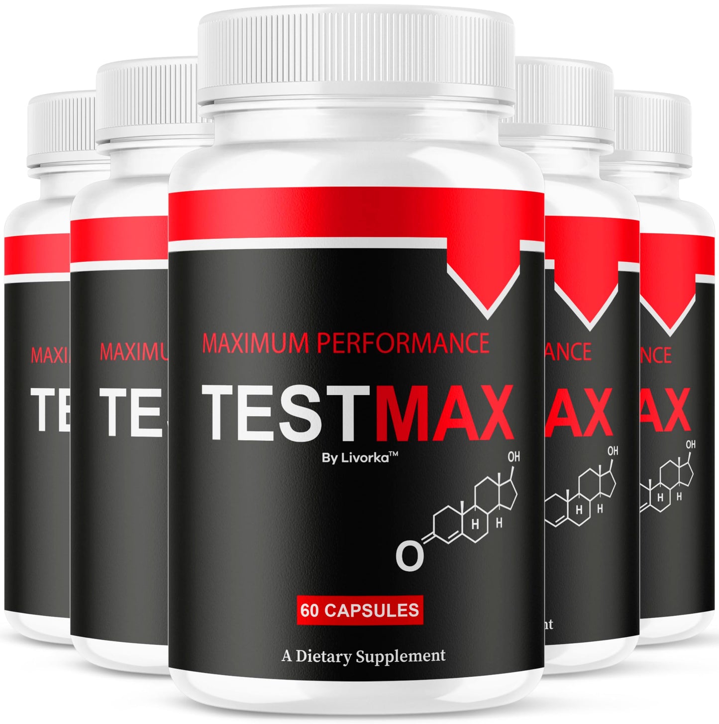LIVORKA Test Max Capsules, 300 Capsules