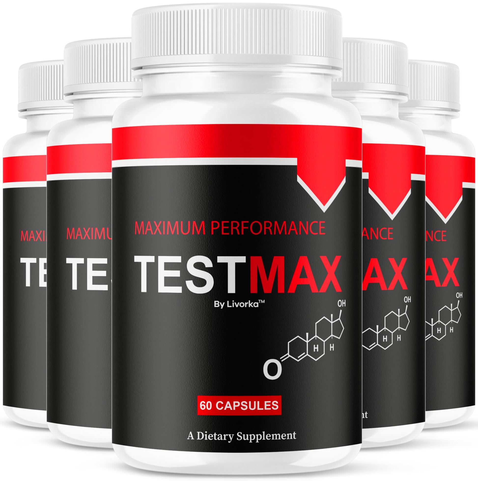 LIVORKA Test Max Capsules, 300 Capsules
